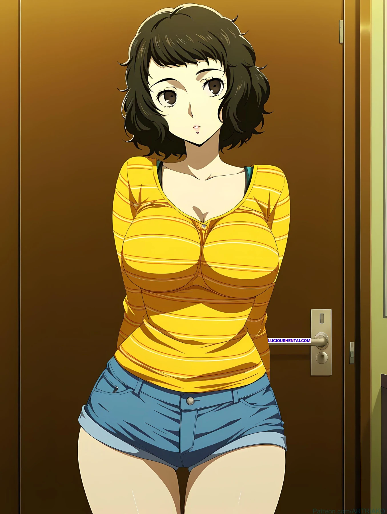 Kawakami Sadayos Steamy Persona 5 Maid Sex Exposed