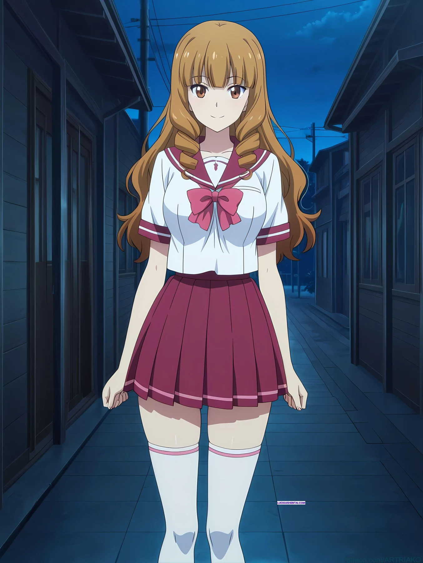 Mio Shimazu Chants Lewd Love at YU-NO's Bound Extra Sex