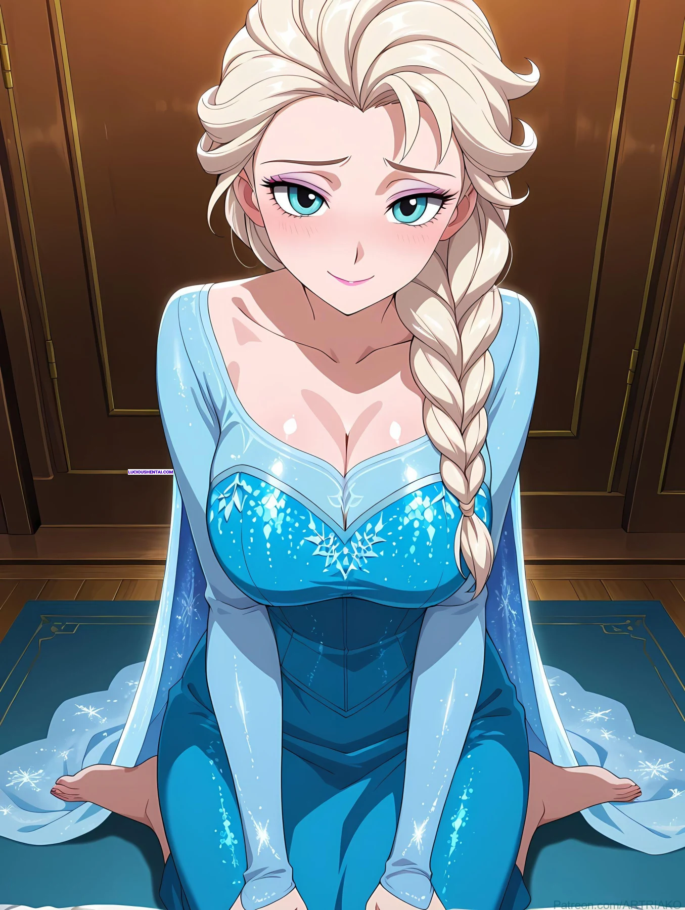 Frozen Elsa's Wild Extras Sex Rampage No658 by Artriako