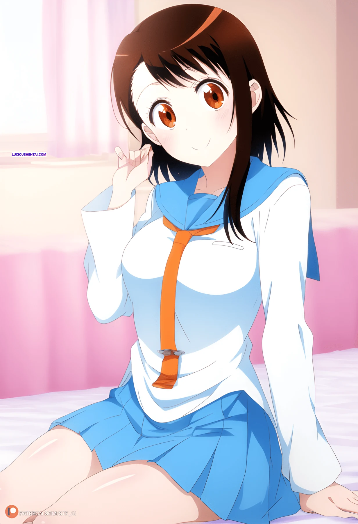 Onodera Kosaki's Juicy Pussy Filled with Cum by STF_AI