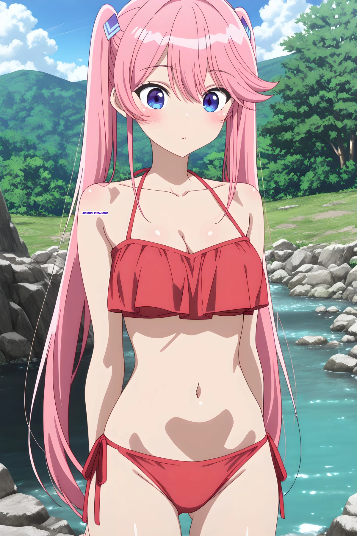 Watch Ouka Shiunji Get Wild In Bikini Sex By LoveHUwU