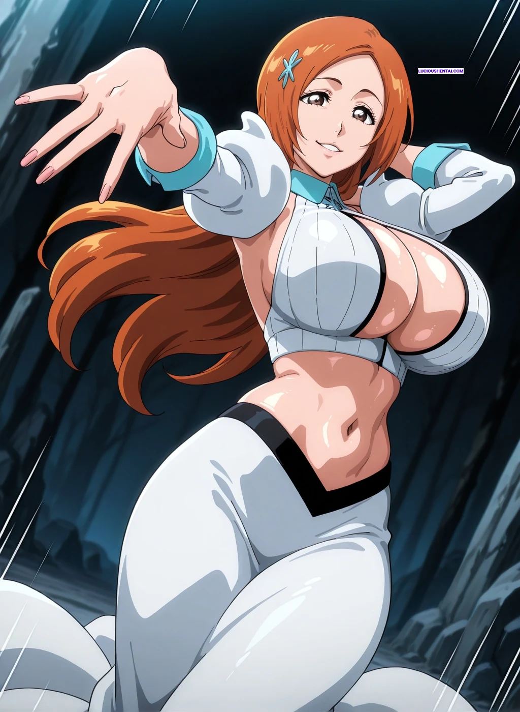 Orihime Inoue Begs for More in Part 1 Sex by Bishop