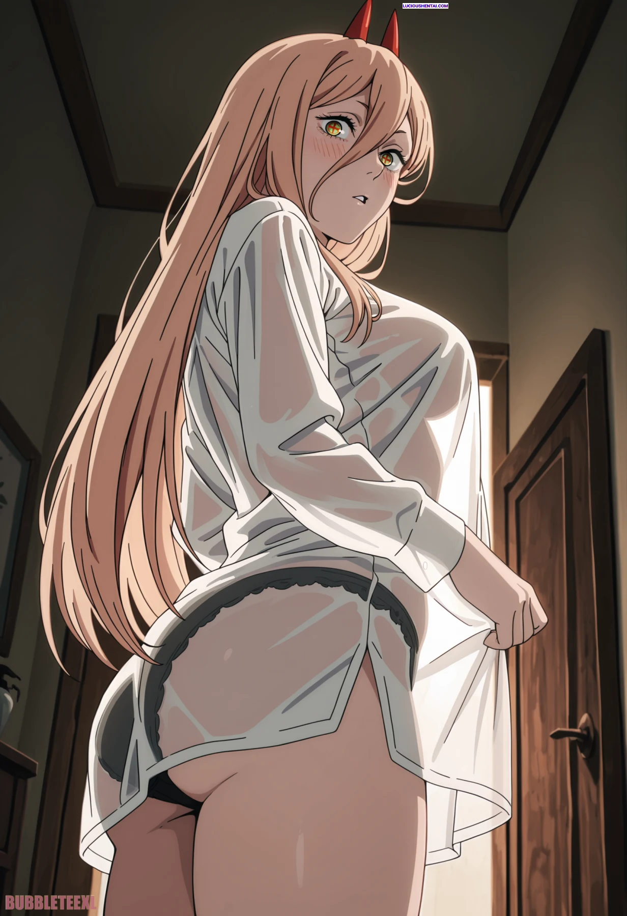 Power's Massive Tits Bounce in Chainsaw Man Sex Romp!