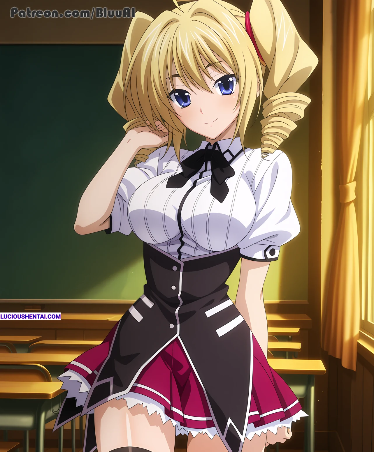 Ravel Phenexs Fiery DxD Fuckfest by Bluu AI
