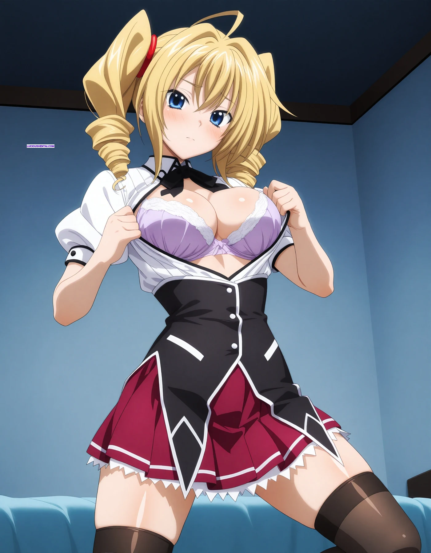 Busty Ravel Phoenix Dominates DxD in 306P Hentai Sex