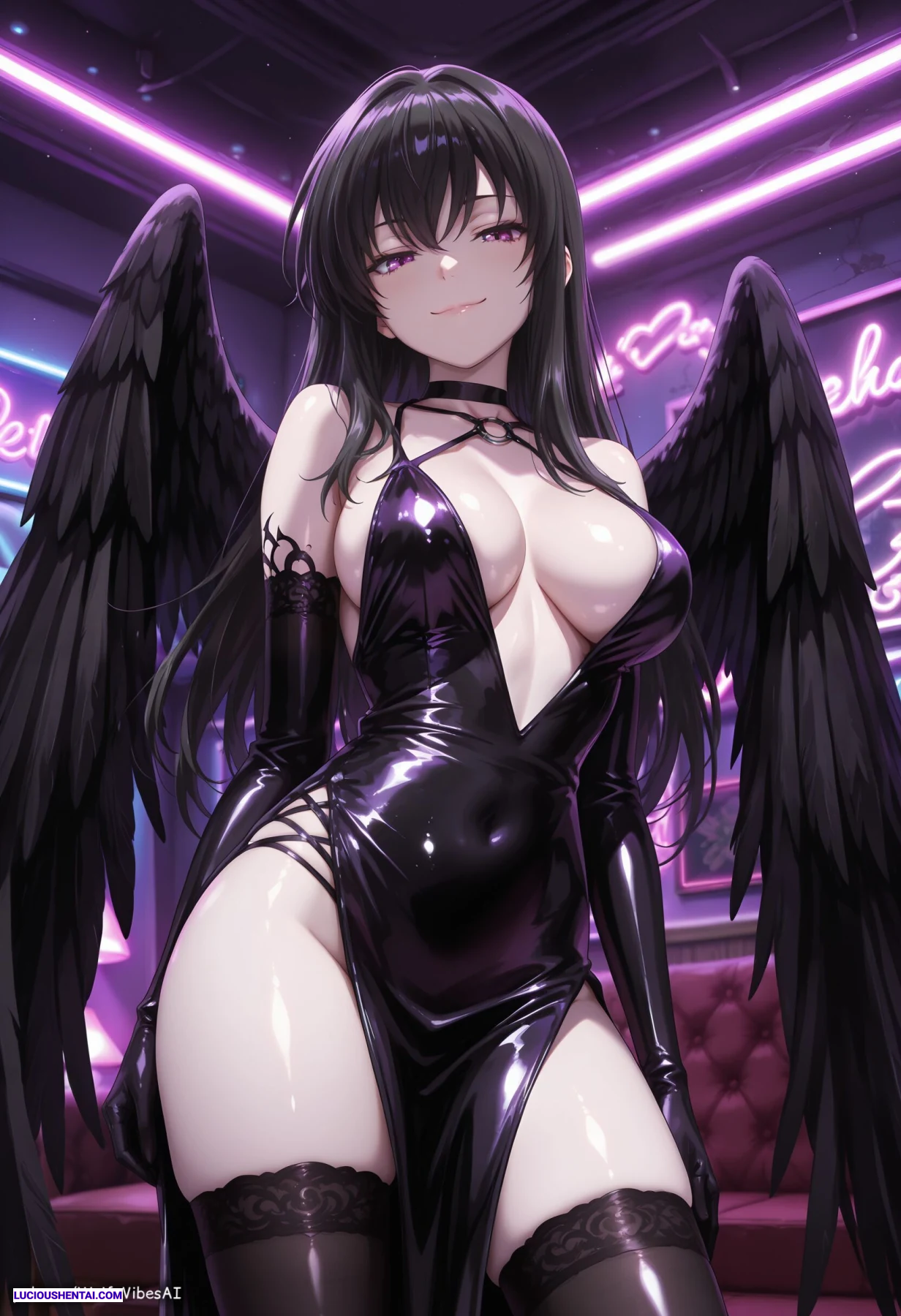 Horny Raynares Intense NSFW Sex in High School DxD