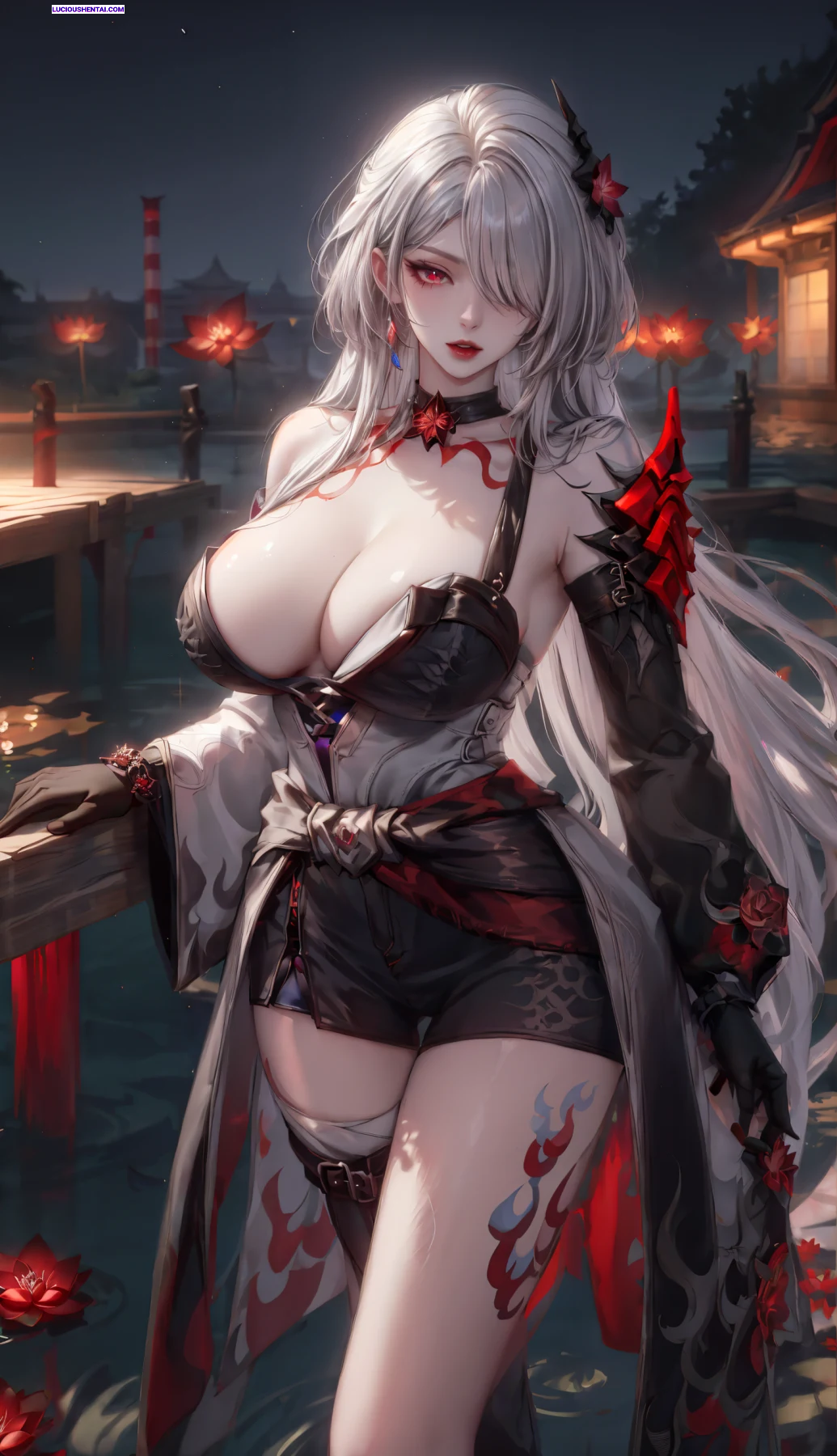 Busty Red Acheron in Steamy 2K Sex by RaidenMikasa