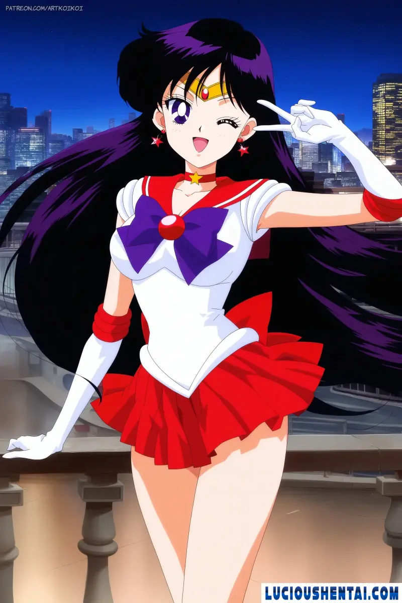 Sensual Encounters of Rei Hino in Sailor Moon