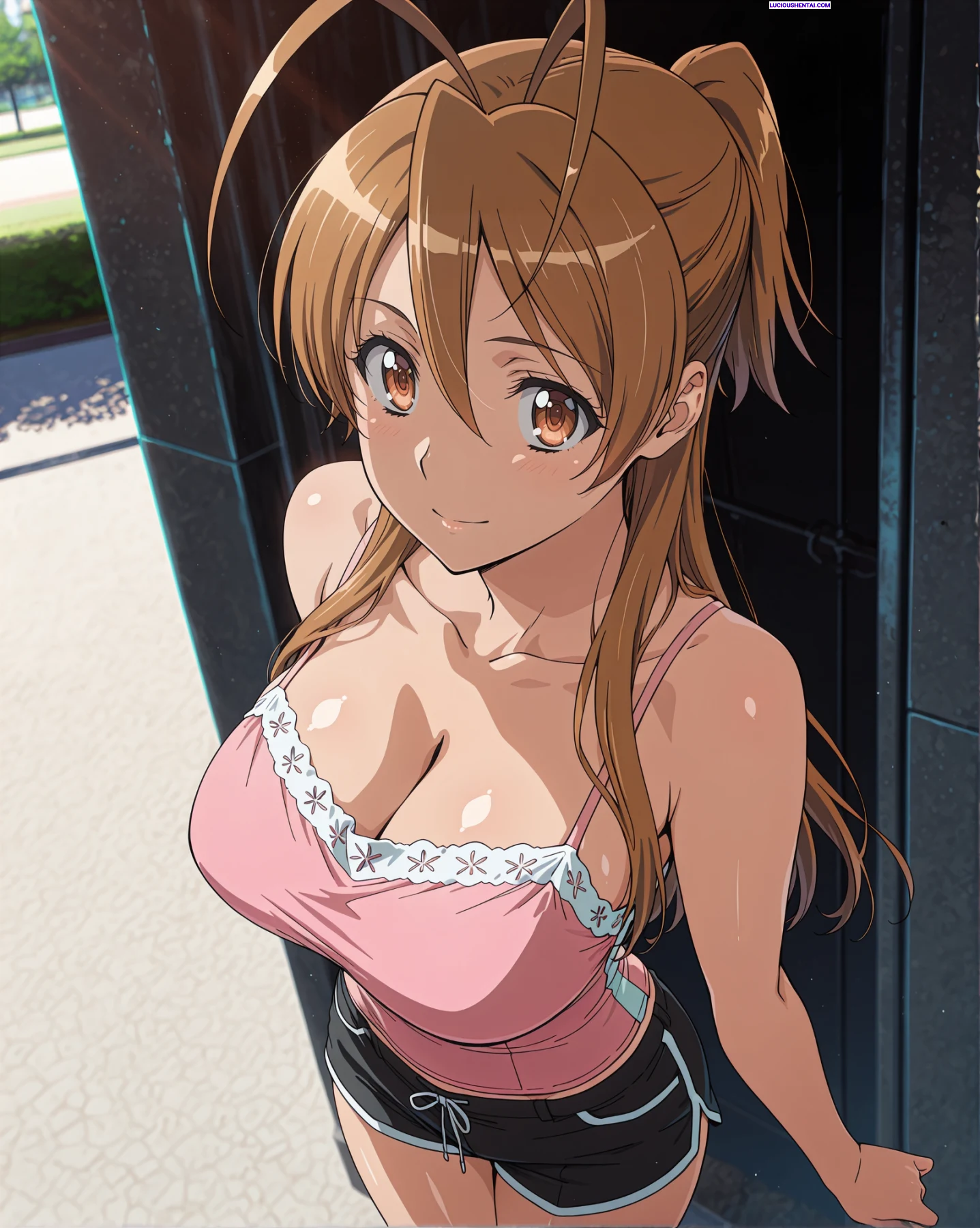 Rei Miyamotos Hot Zombie Fuck in High School of the Dead
