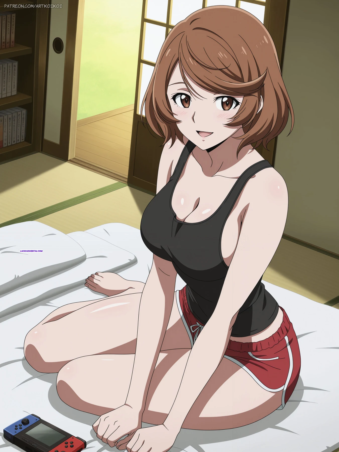 Rei Saiga Banged Hard in Shangri-La Frontier by Artkoikoi