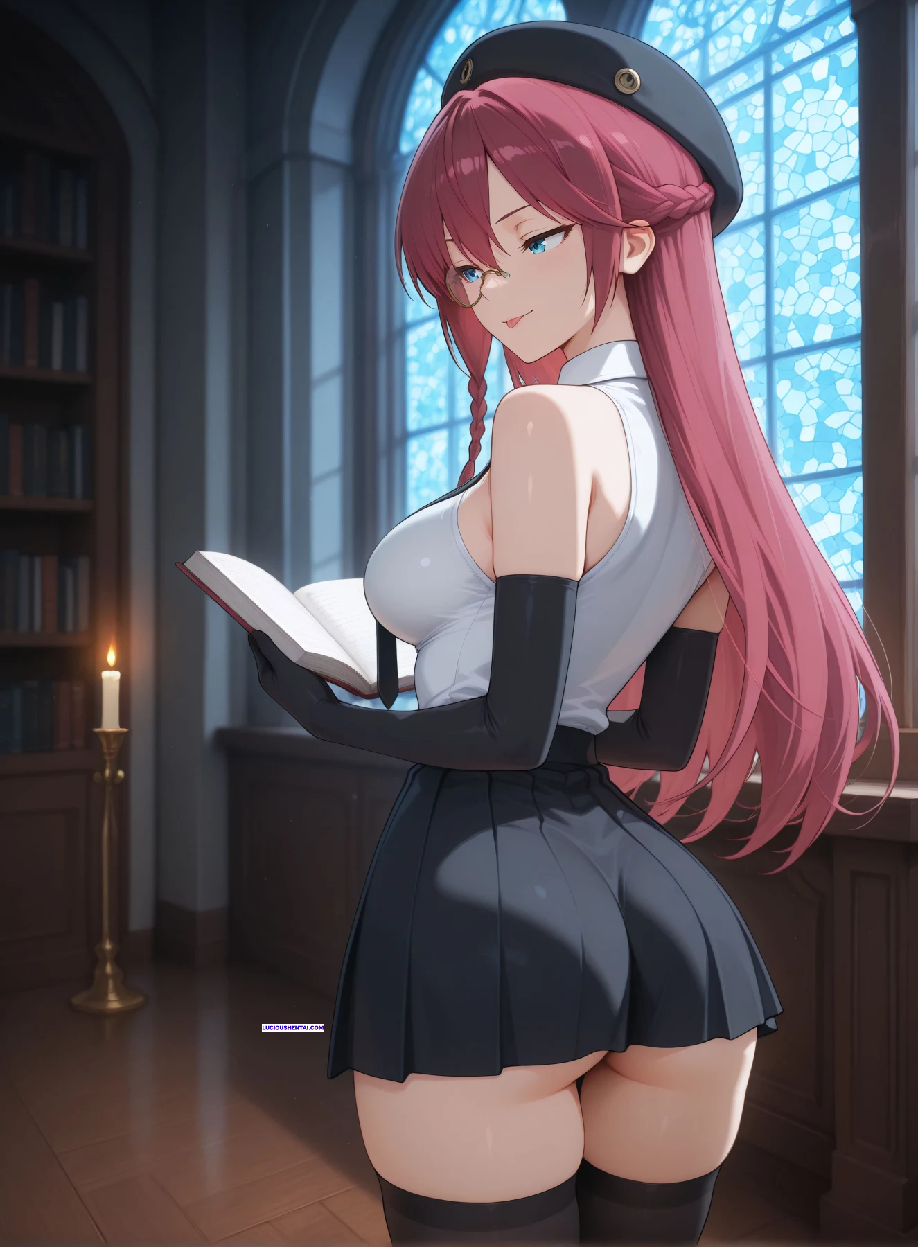 Lilith Asami's Steamy Trinity Seven Sex by Revy Neon