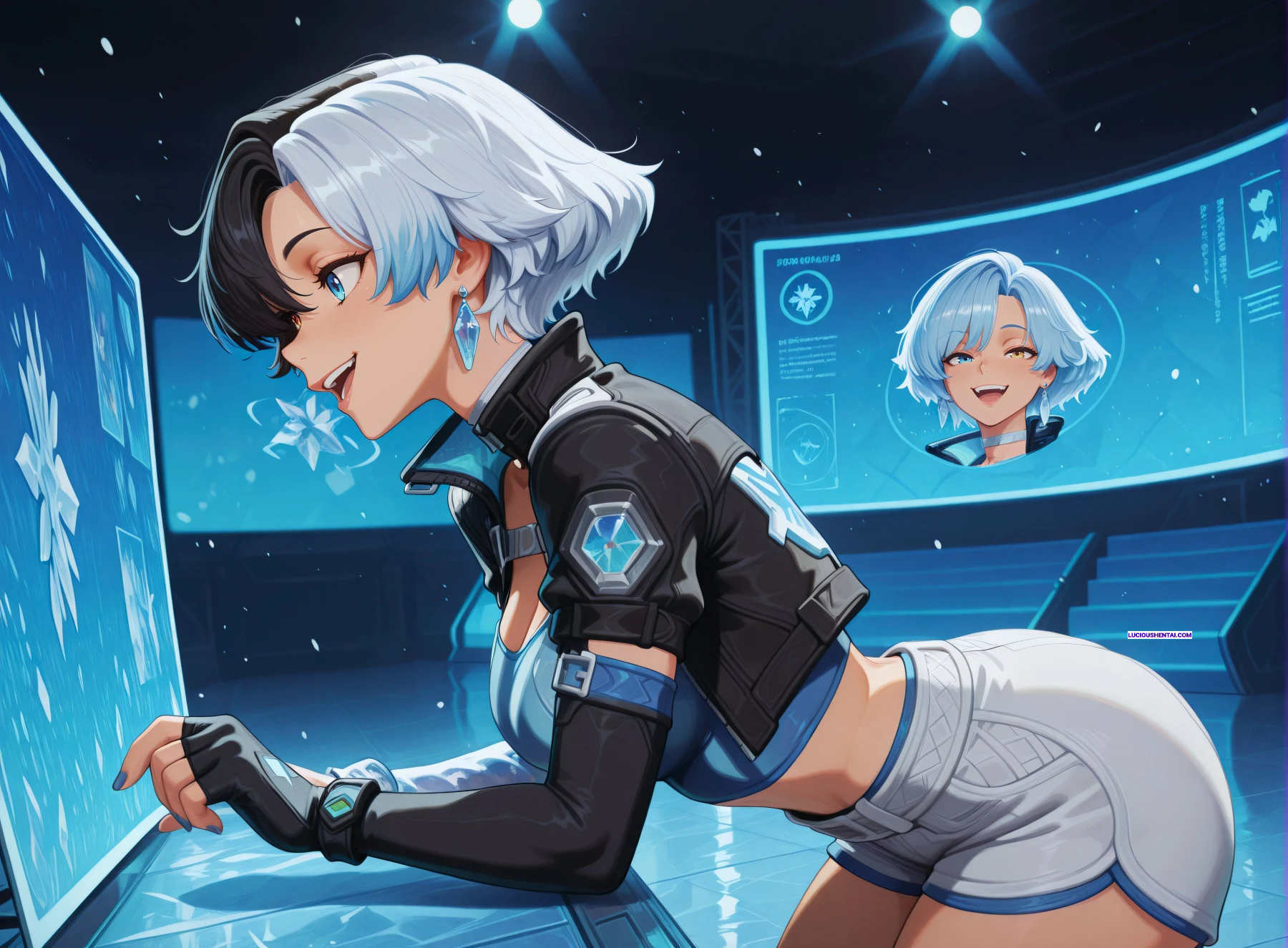 Luna Snow Gets Fucked in Marvel Rivals by Revy Neon