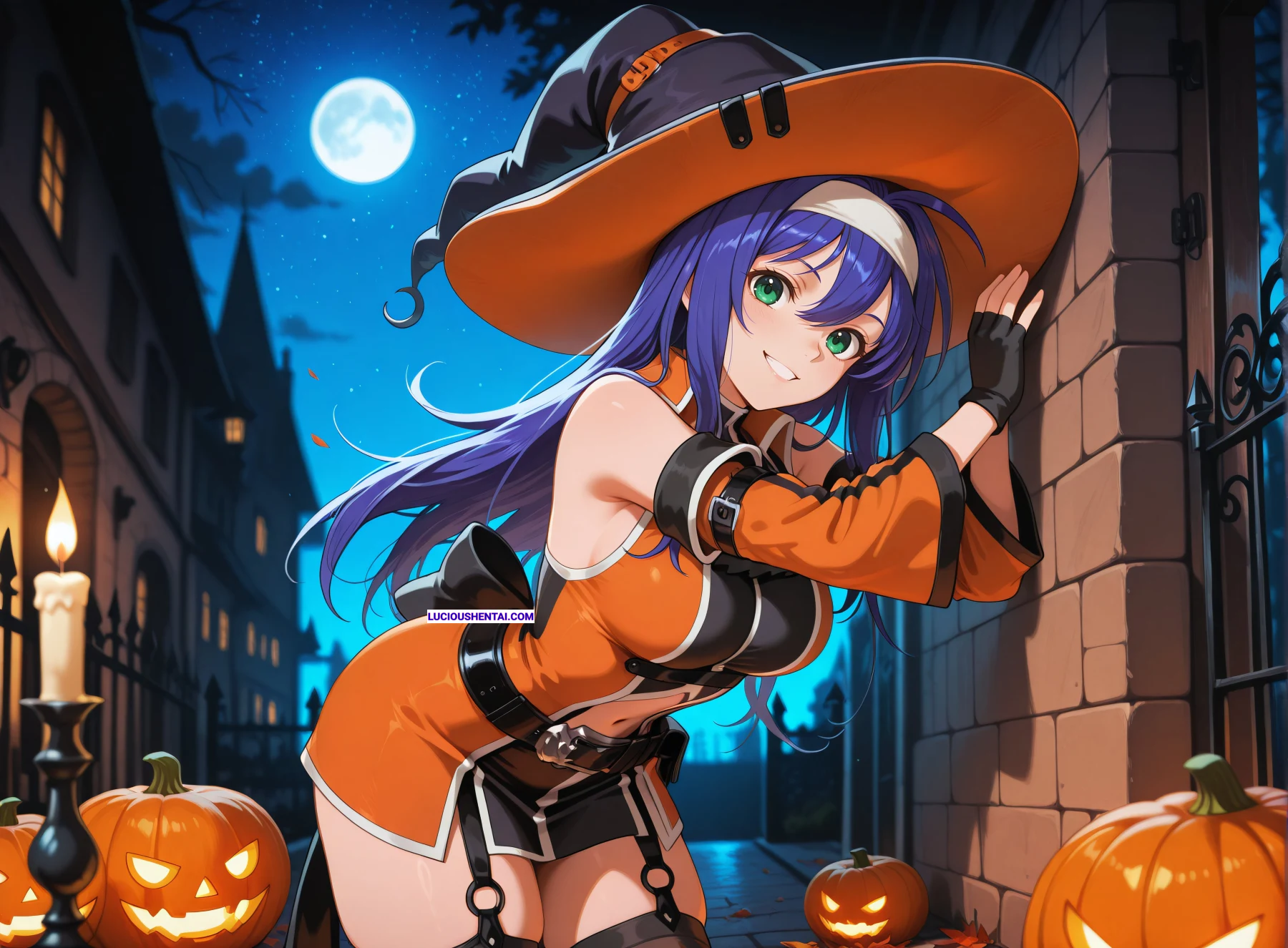 Mia from Fire Emblem in Wild Revy Neon Sex Orgy