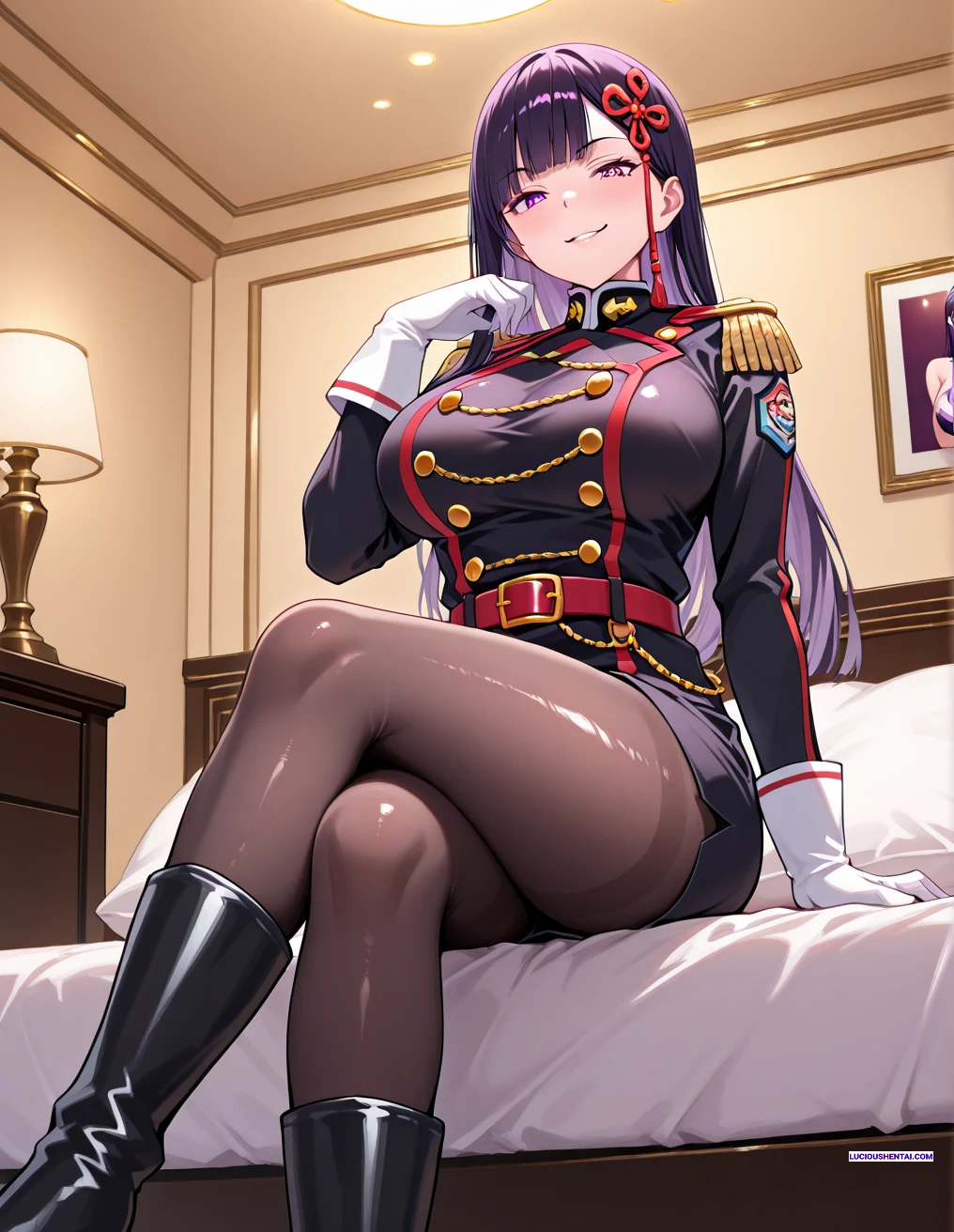 Horny Ren Yamashiro Fucks Slaves in Mato Seihei no Slave