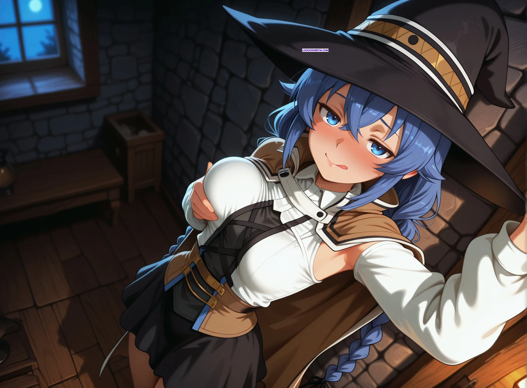 Hot Roxy Migurdia Sex in Mushoku Tensei by Revy Neon