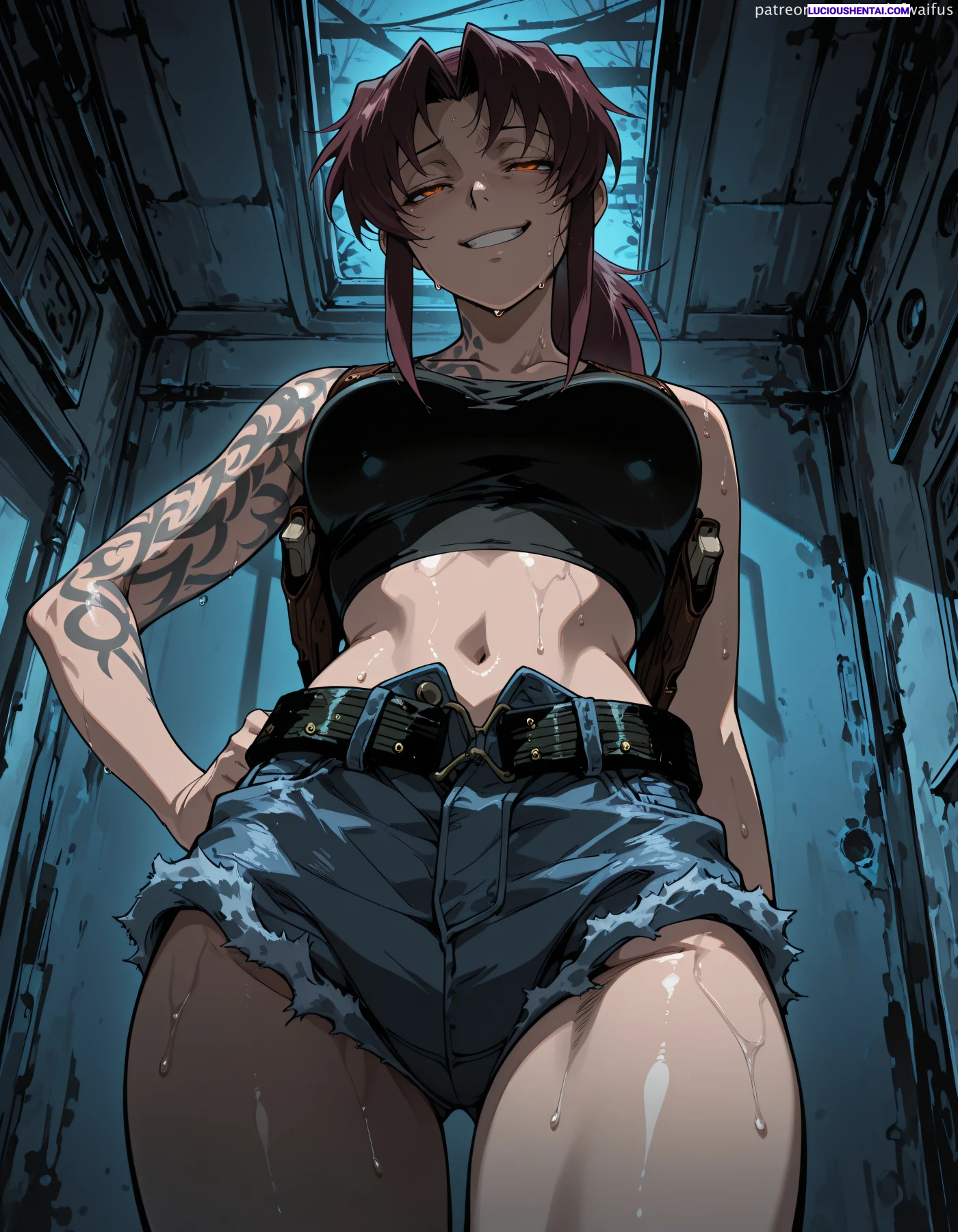 Revy from Black Lagoon in Wild 4K Sex by Lord of Waifus