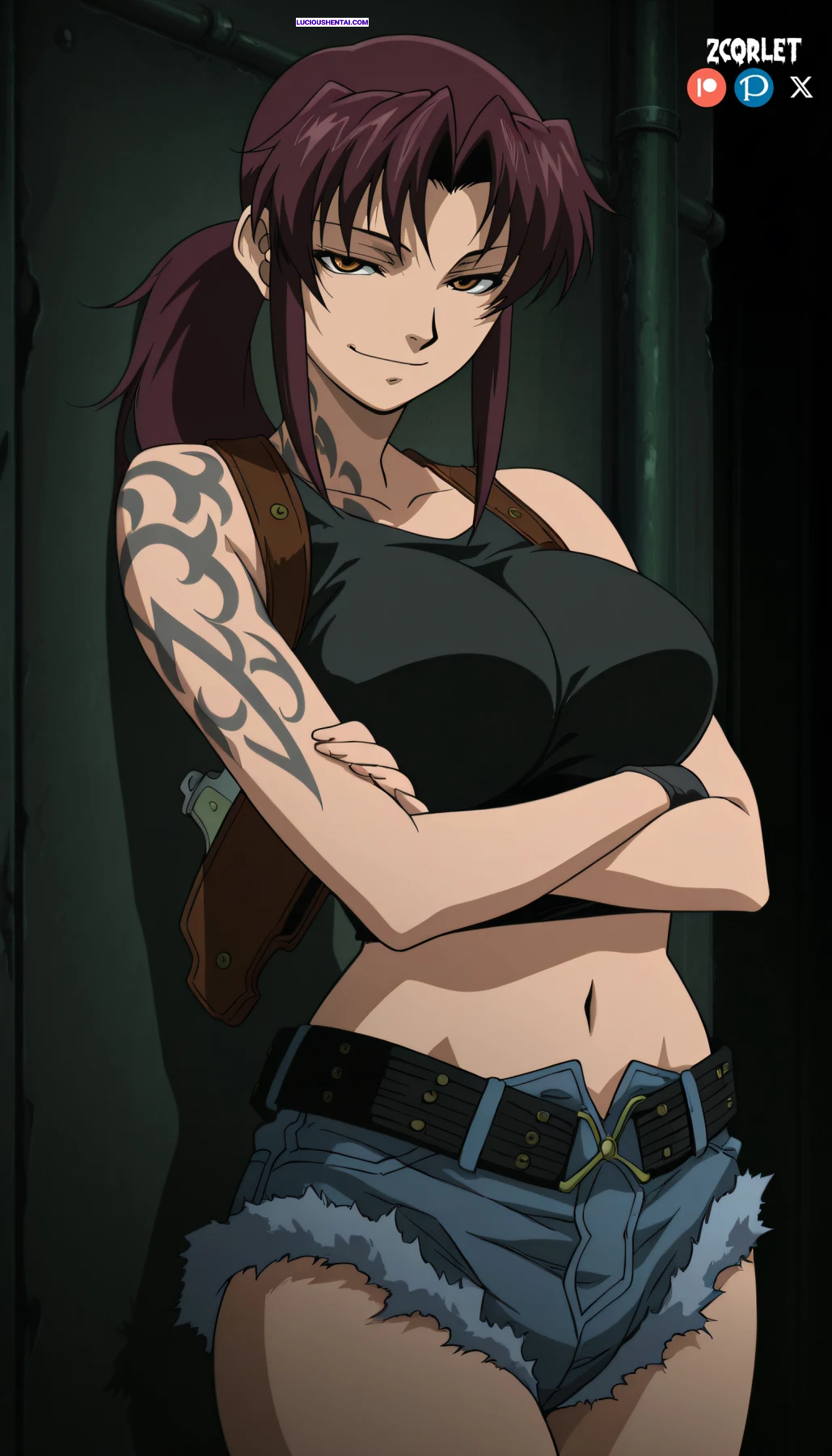 Revy's Non Stop Black Lagoon Sex Rampage by Zcqrlet