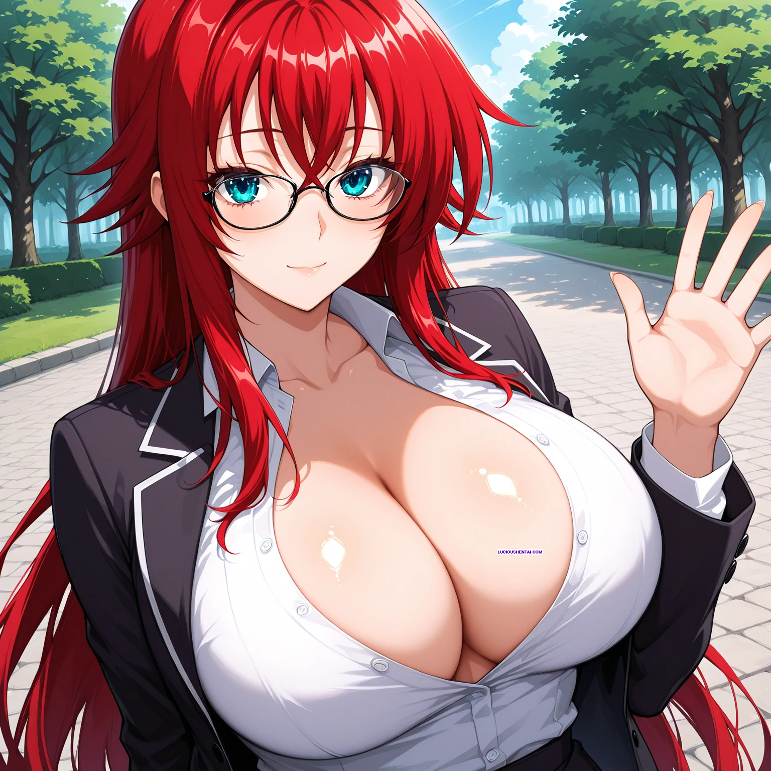 Busty Rias Gremory Begs for Creampie Sex by Edosynf