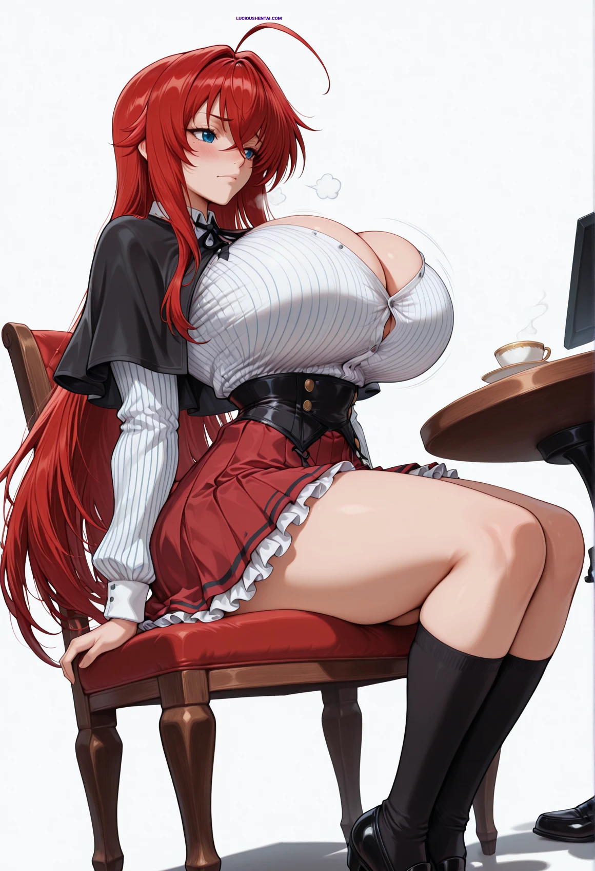 Rias Gremory Fucked Senseless by LeagueWaifus Hentai!