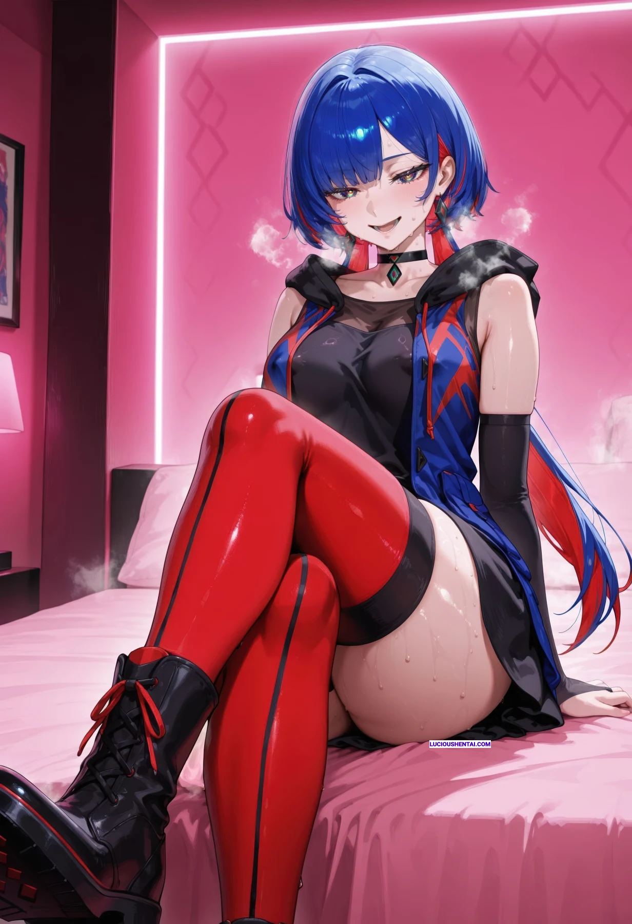 Kamitsubaki Requests Forbidden Rim Sex in Love Hotel