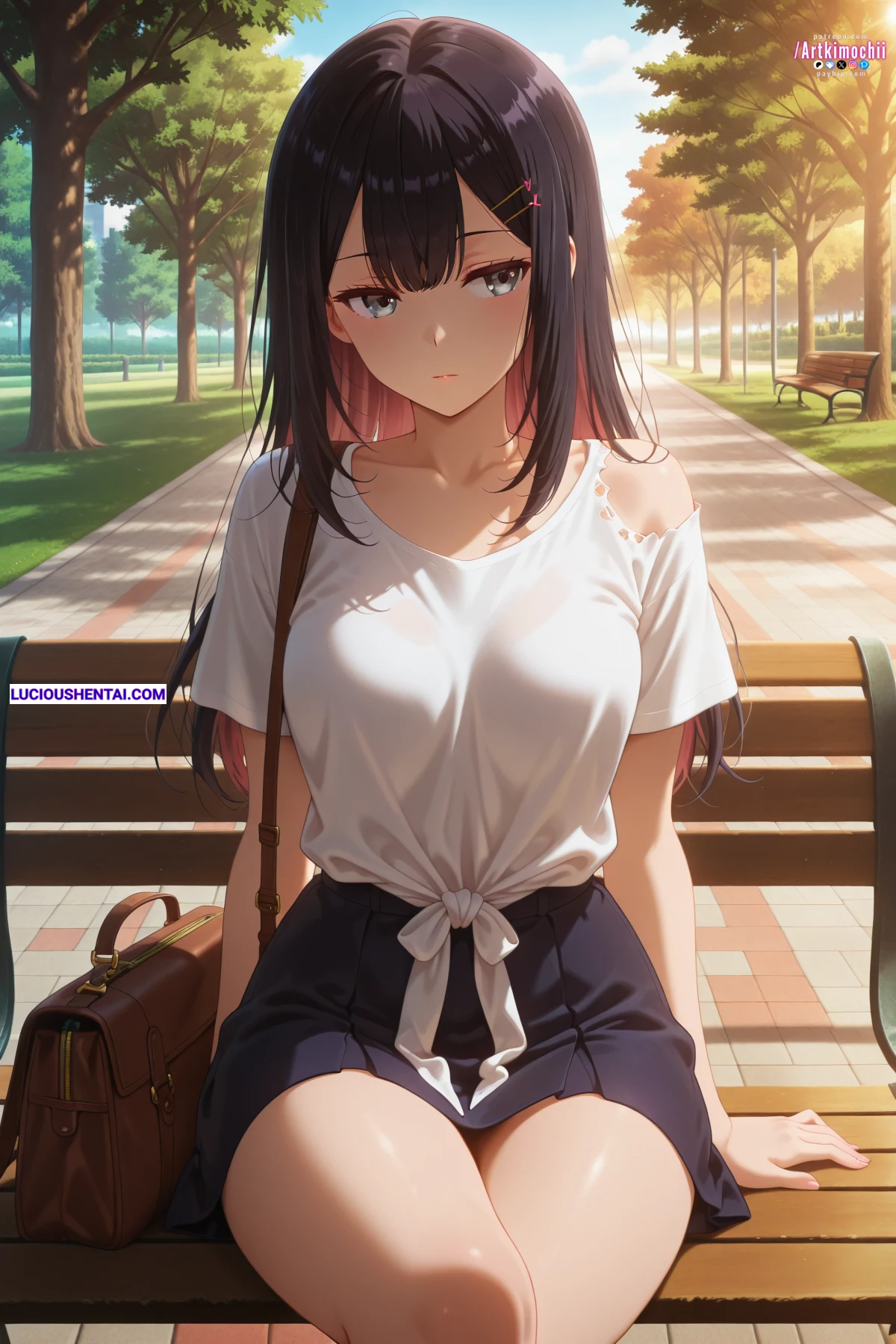 Rion Enomoto Craves Secret SFW Ecstasy by ArtKimochii