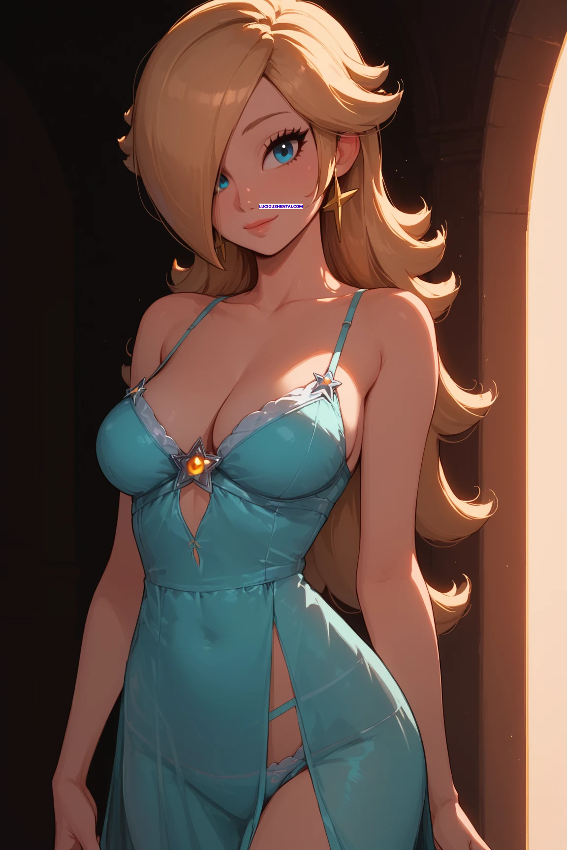 Rosalina Gets Fucked in Nintendo Hentai by DreamFrameAI