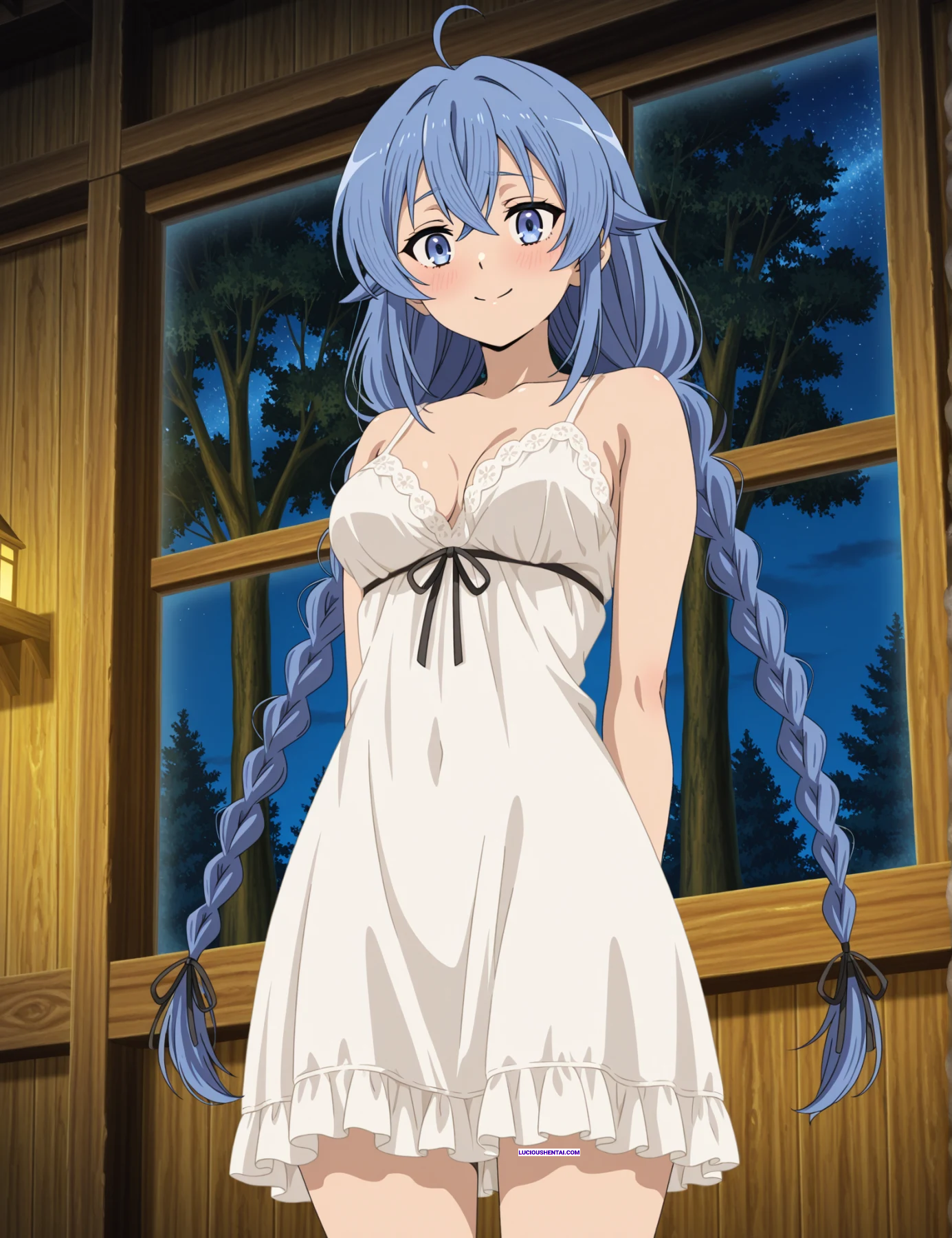 Roxy Migurdia craves wild sex in Mushoku Tensei set #1