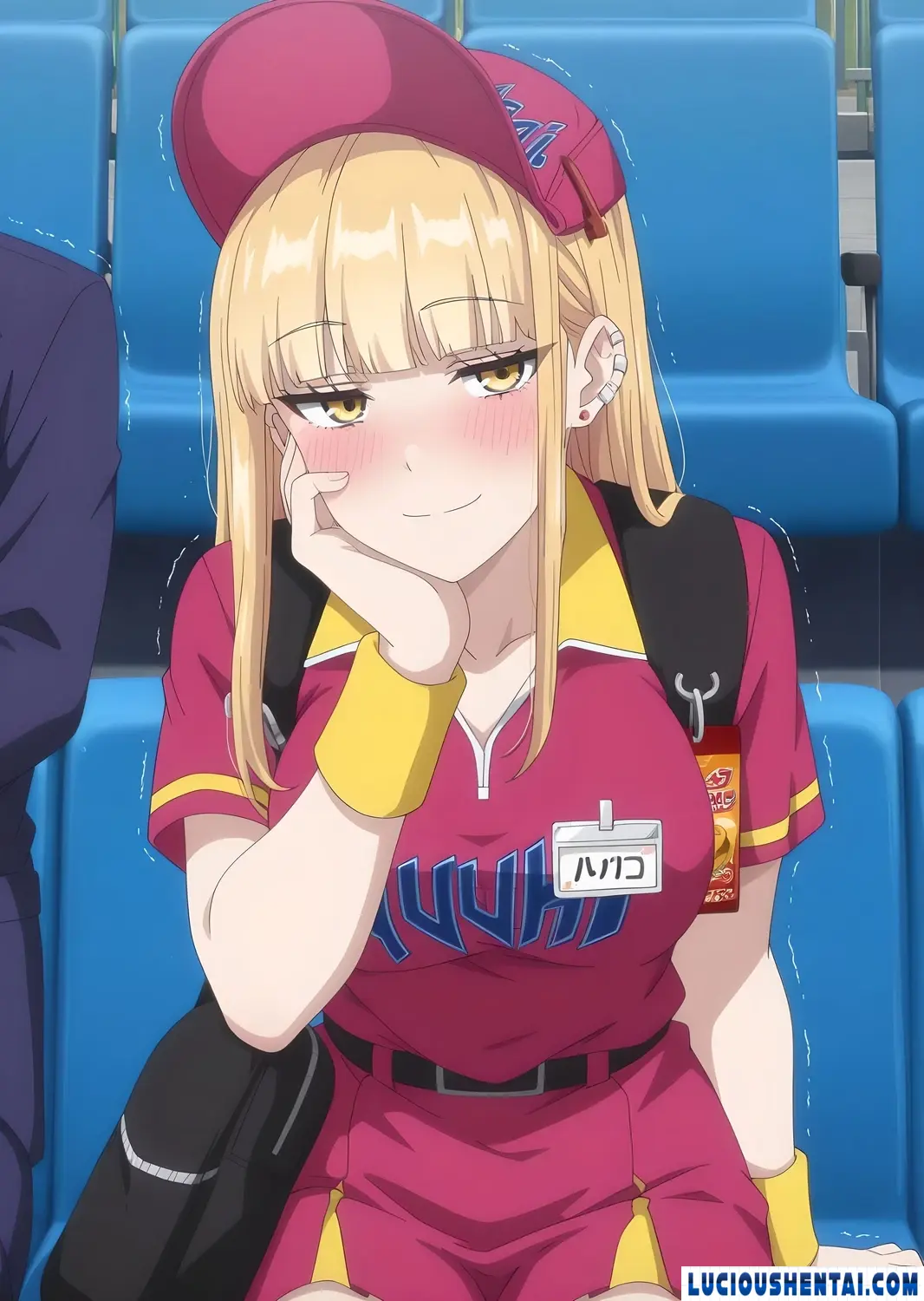 Ruriko’s Playful Encounter at the Ballpark Fun