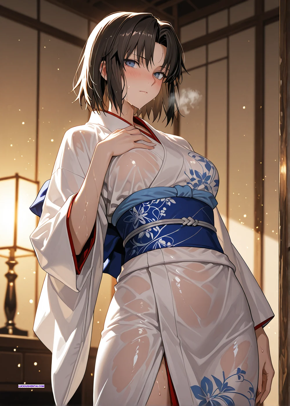 Ryougi Shiki Fucked Raw in 500 Pics by KALA AI NSFW