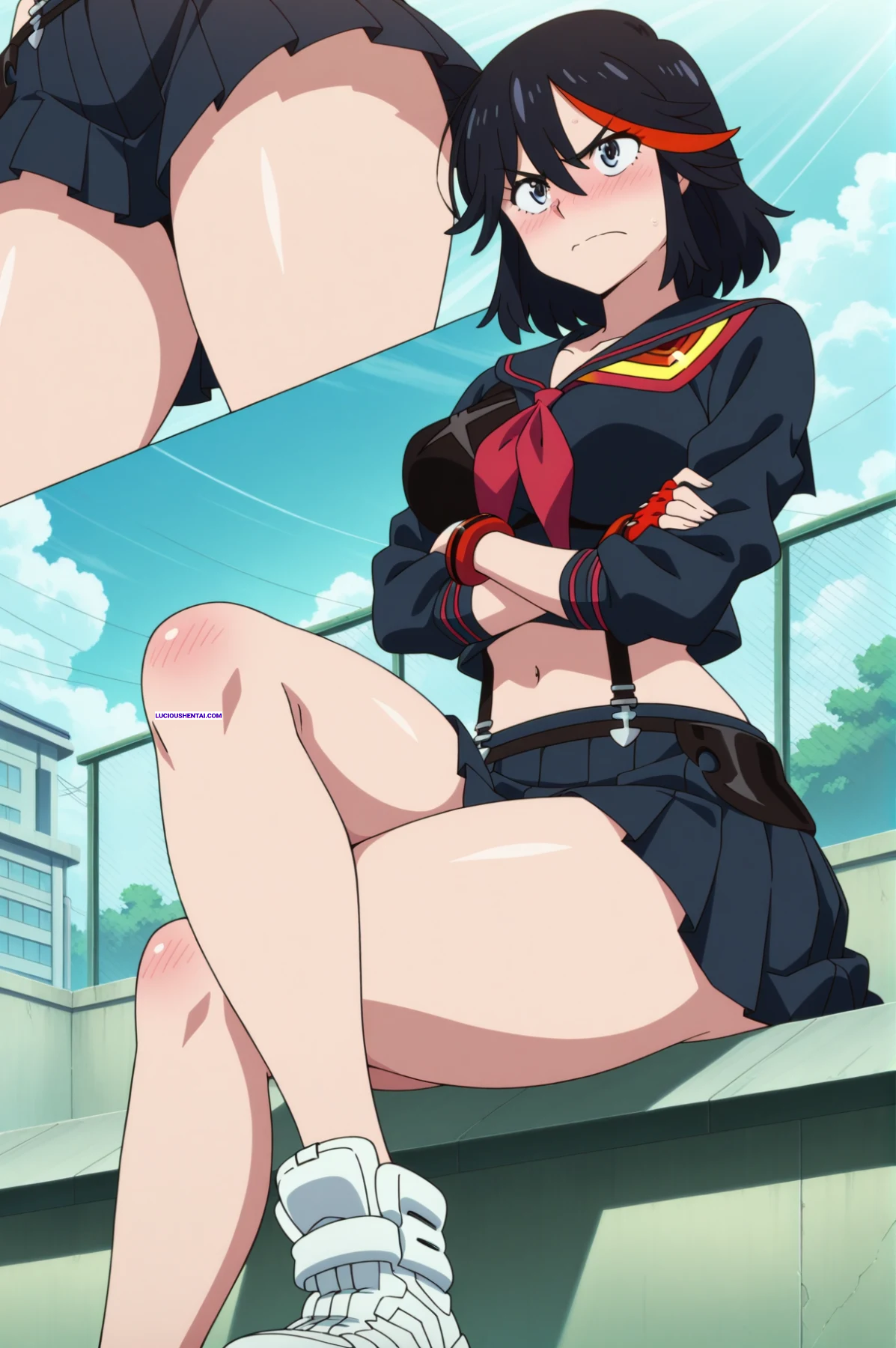 Unleash Ryukos Wild Passionate Double Sex by KoinaART