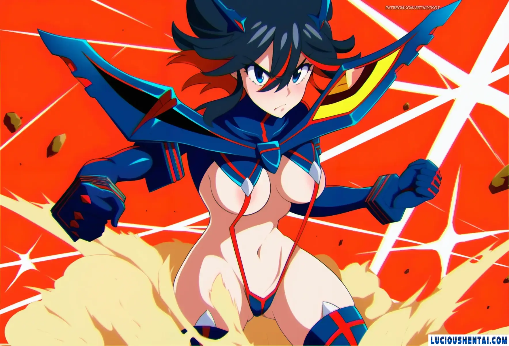 Ryuuko’s Sultry Adventure in the Kill la Kill World