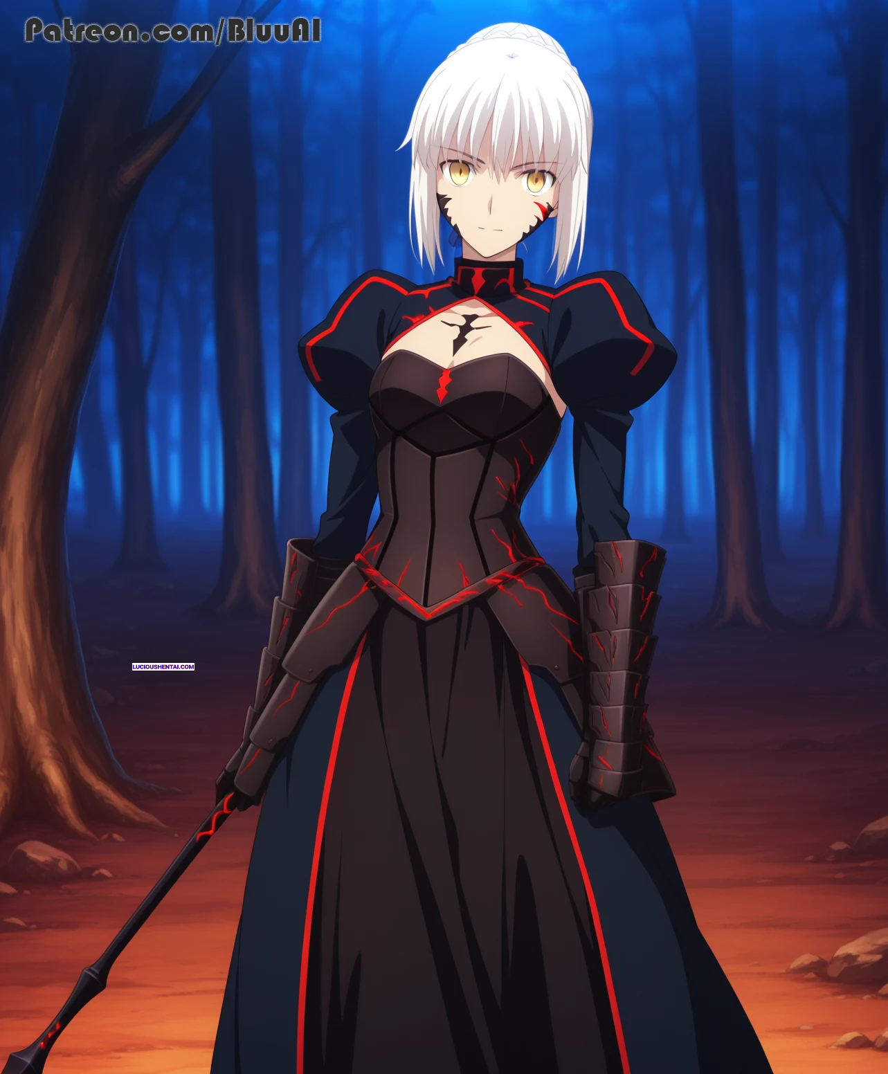 Saber Alters Wild Fate/Stay Night Sex by Bluu AI