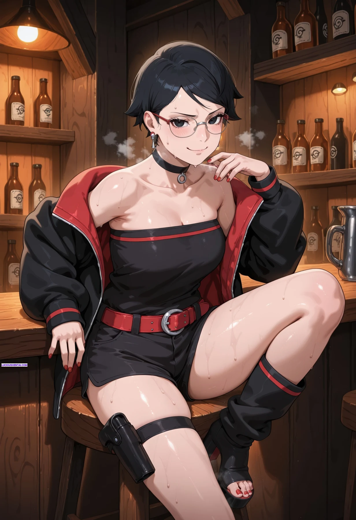 Sarada Uchiha Timeskip Fuck Fest in Boruto World
