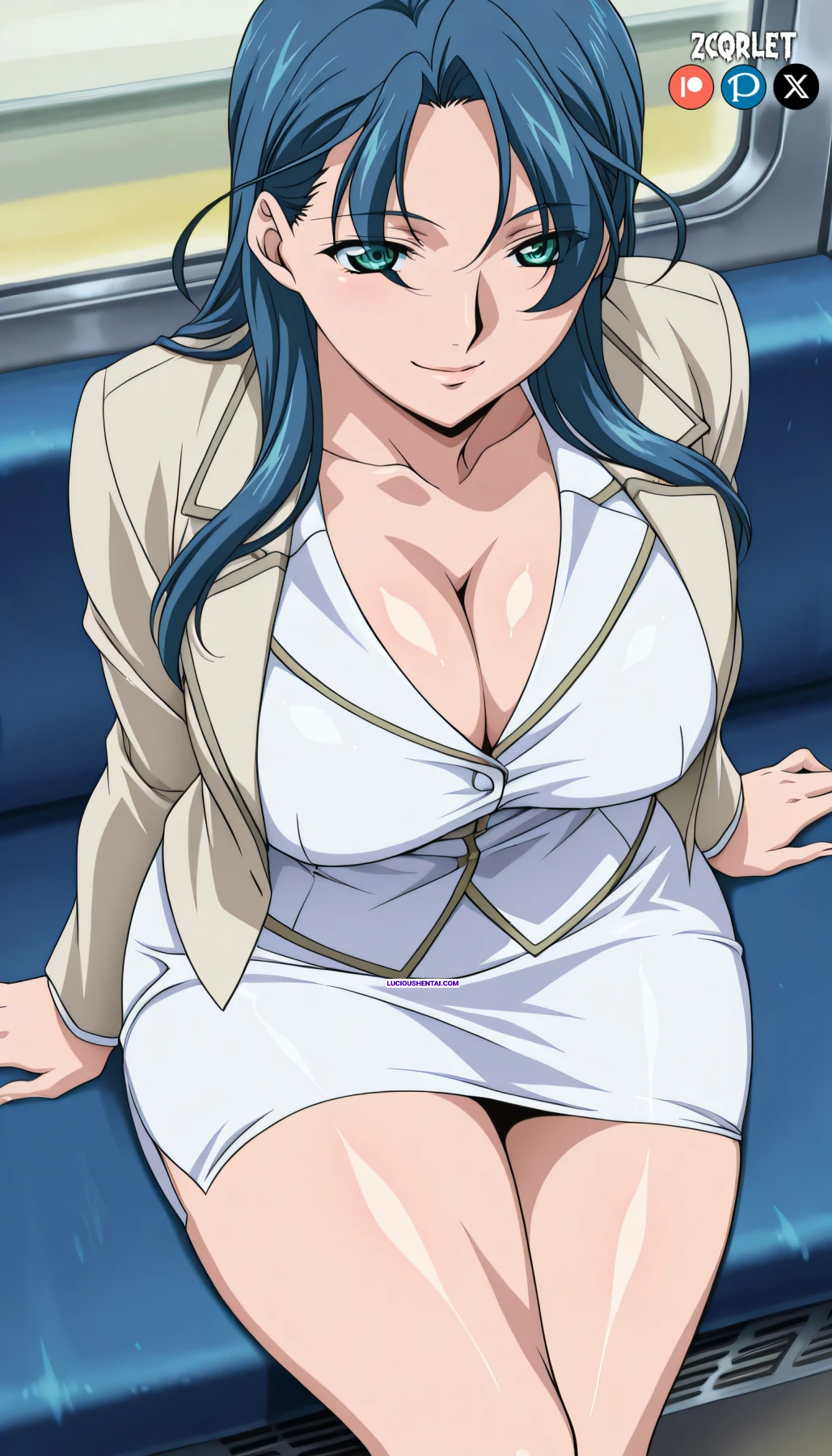 Sayaka Squirts in Wild Orgy by Zcqrlet Unleashed