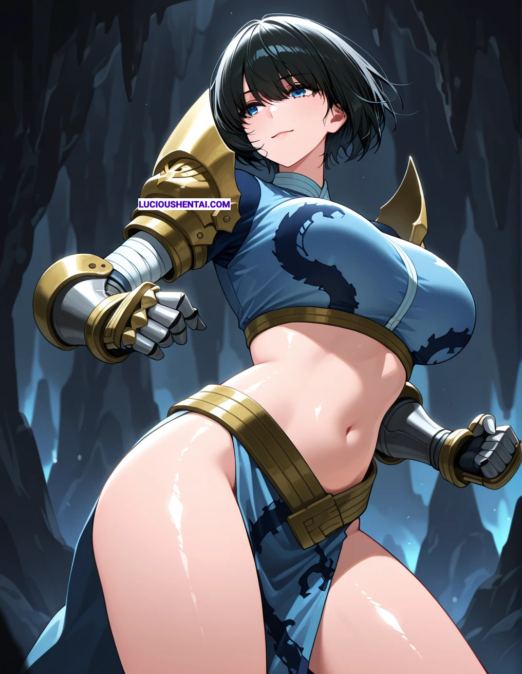 Seo Ji Woo Levels Up with Steamy Solo Sex in Hentai