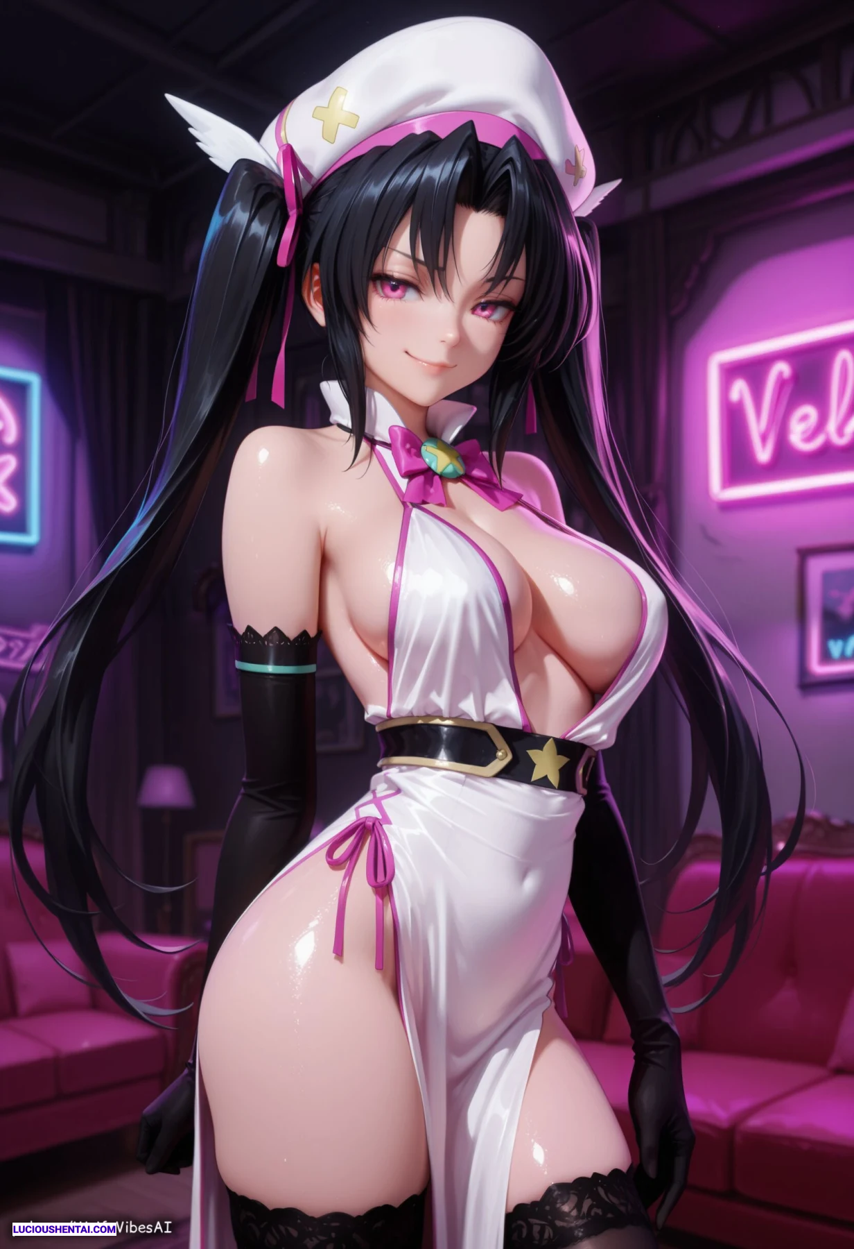 Serafall Leviathan’s Wild High School DXD Fuck Fest