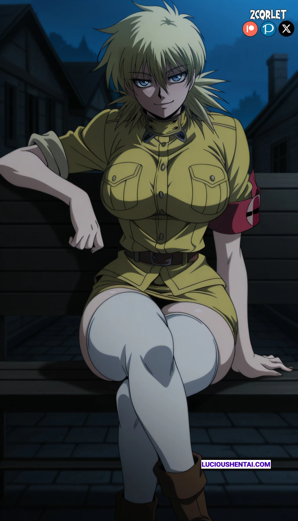 Seras Victoria Gets Pounded Hard in Hentai by Zcqrlet