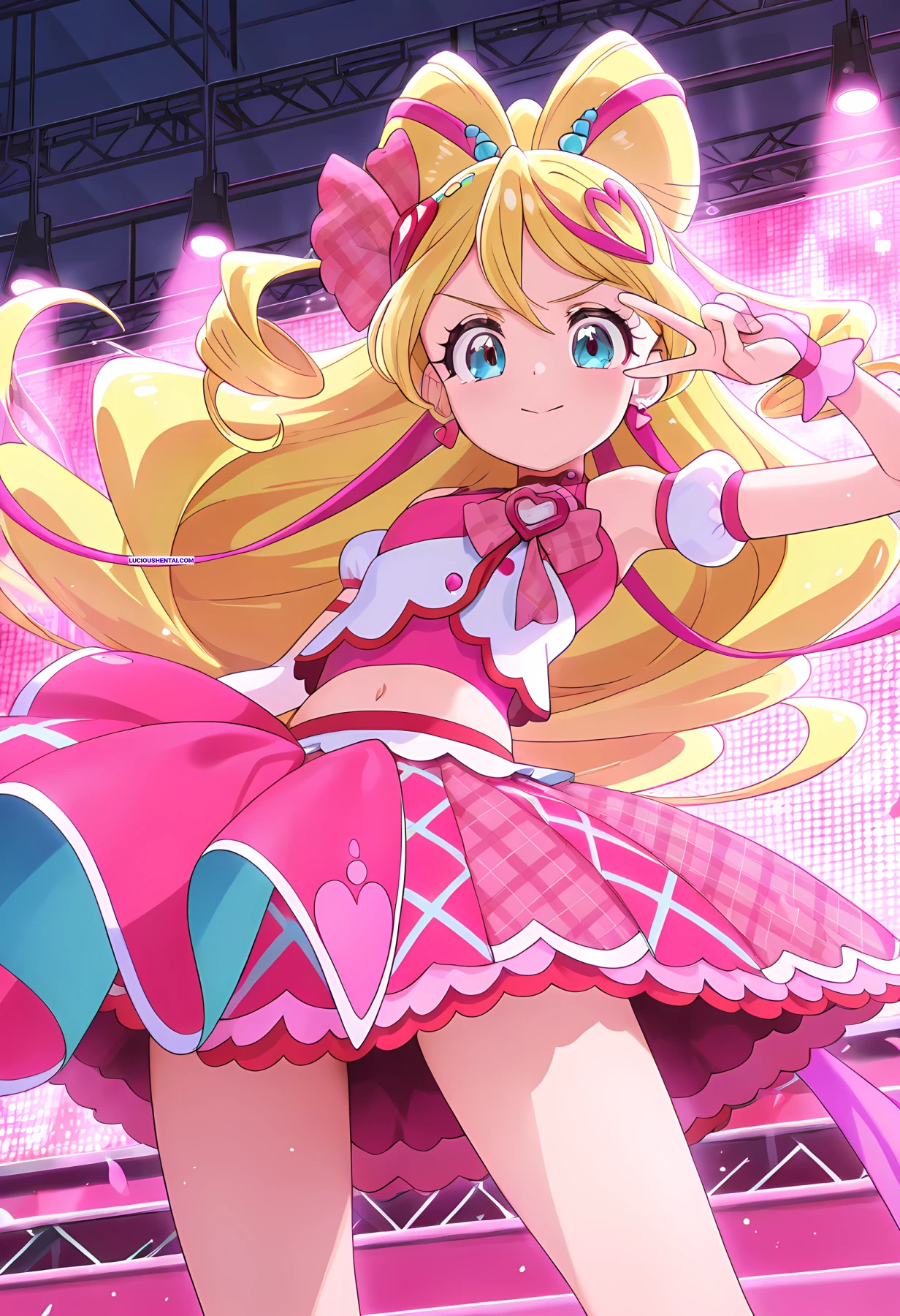 Banging Busty Cure Idol in Wild Hentai Ecstasy