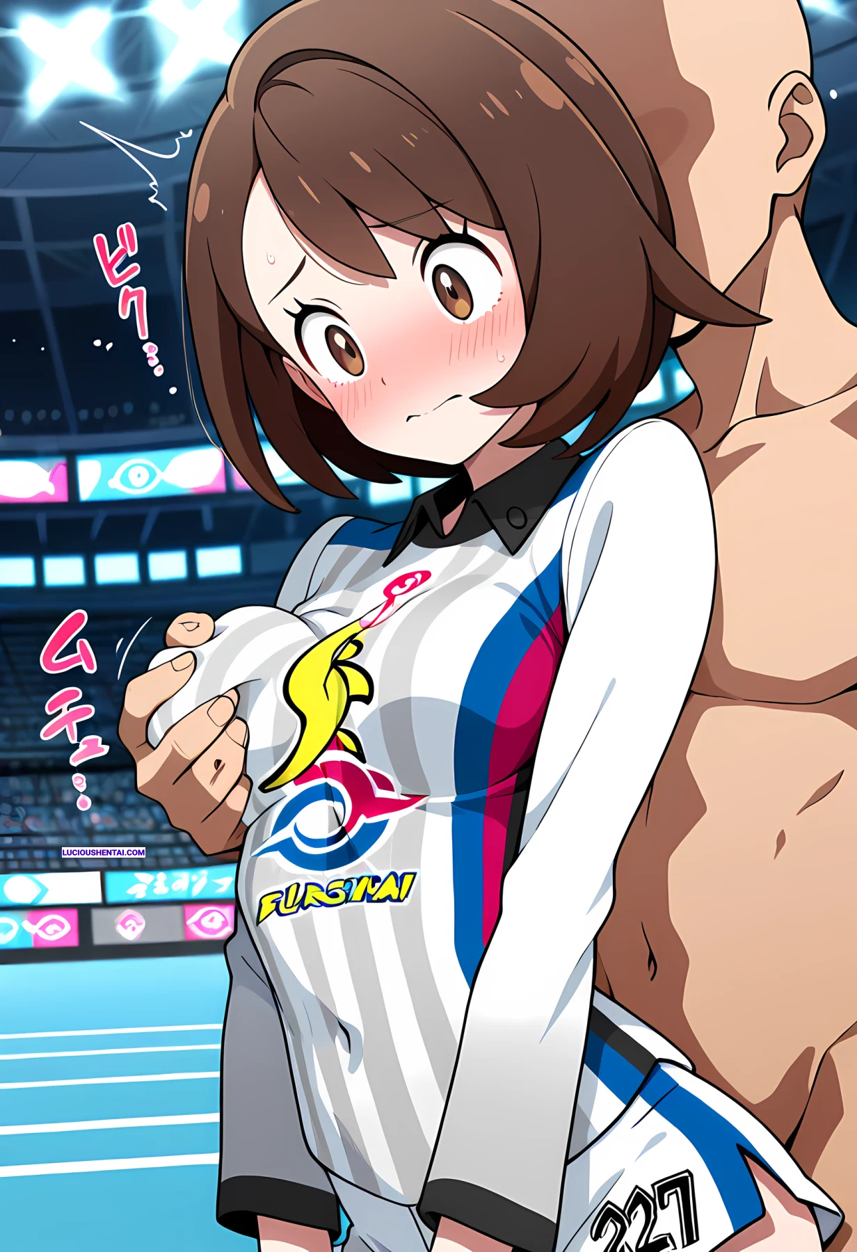 Uniform-Clad Gloria Begs for Intense Sex by Kangaroo