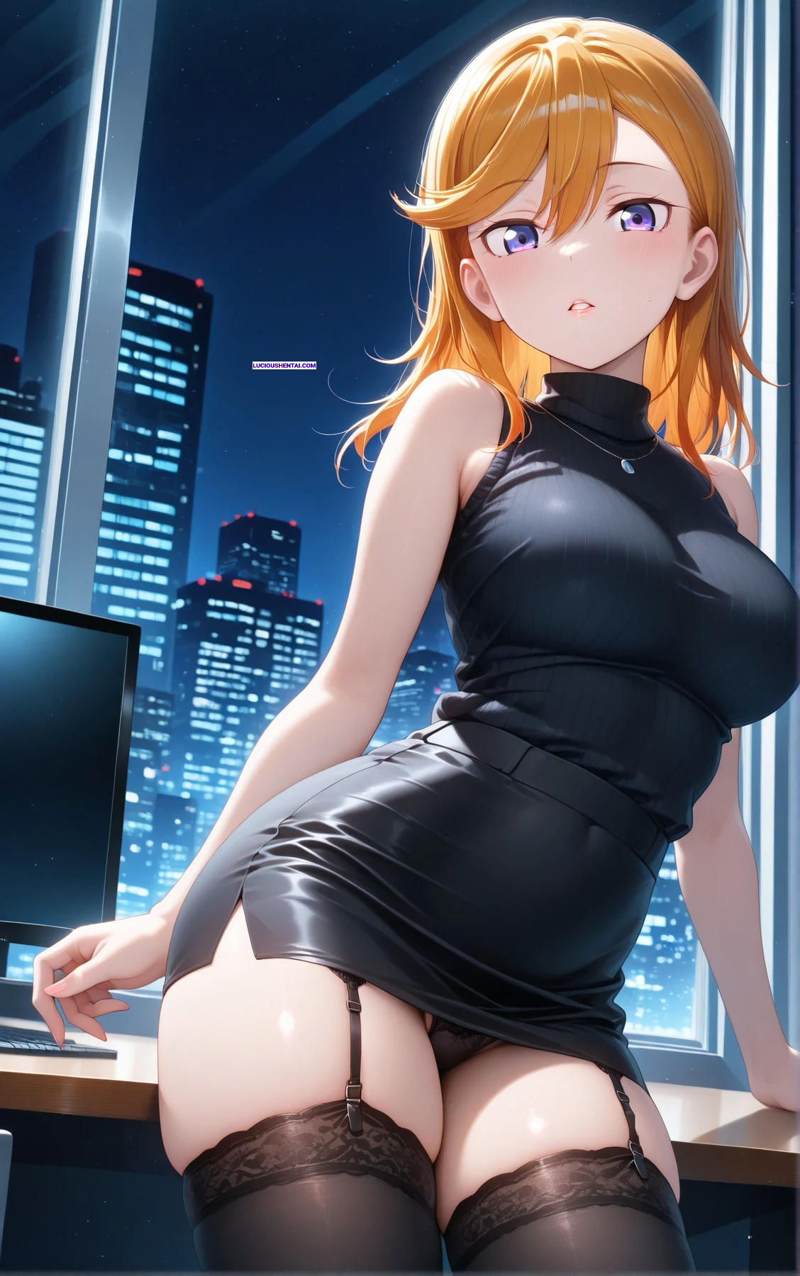 Hot Office Lady Shibuya Kanon Fucked Raw by rine_ai
