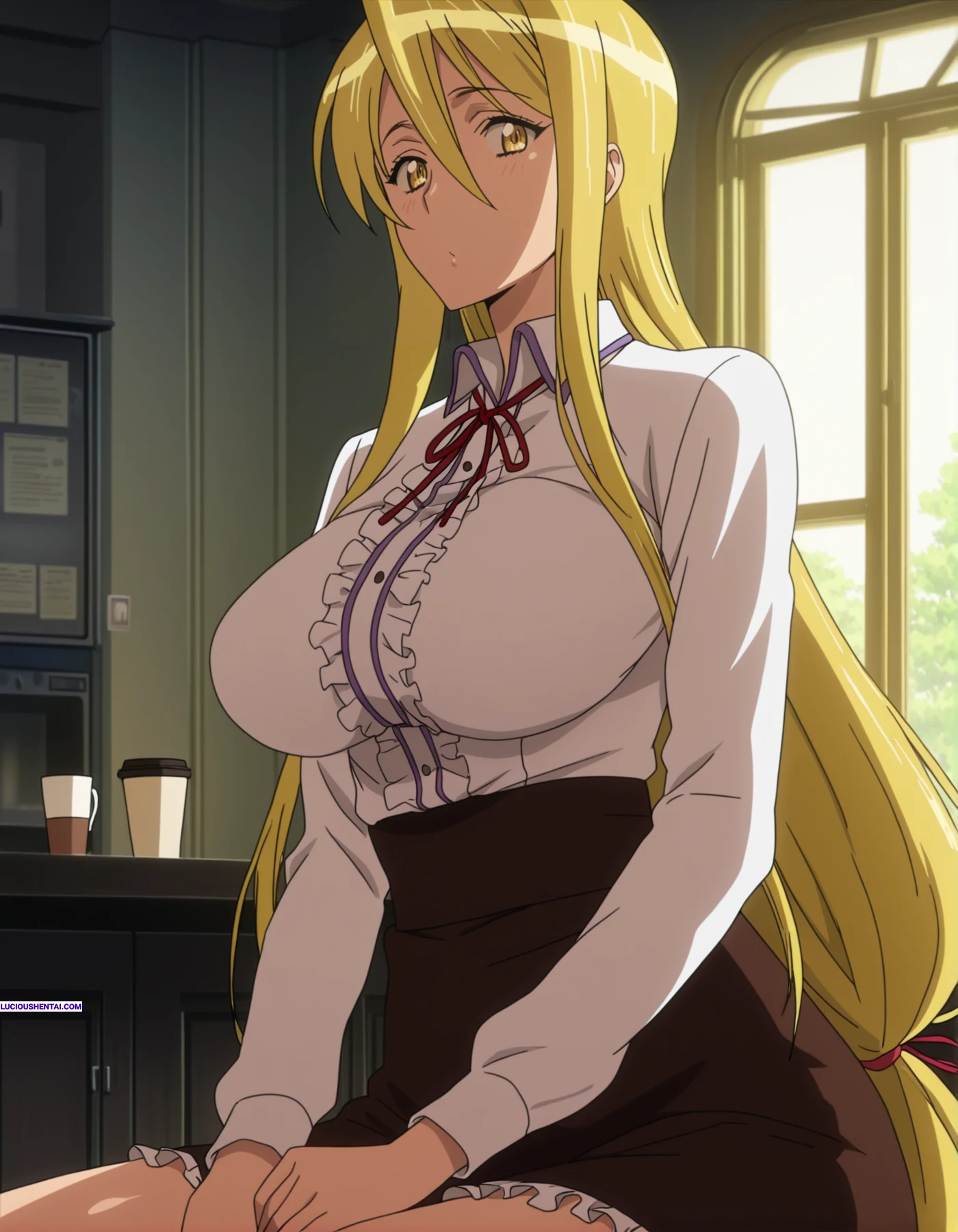 Shizukas Hot Hentai Sex in Highschool of the Dead Fanart