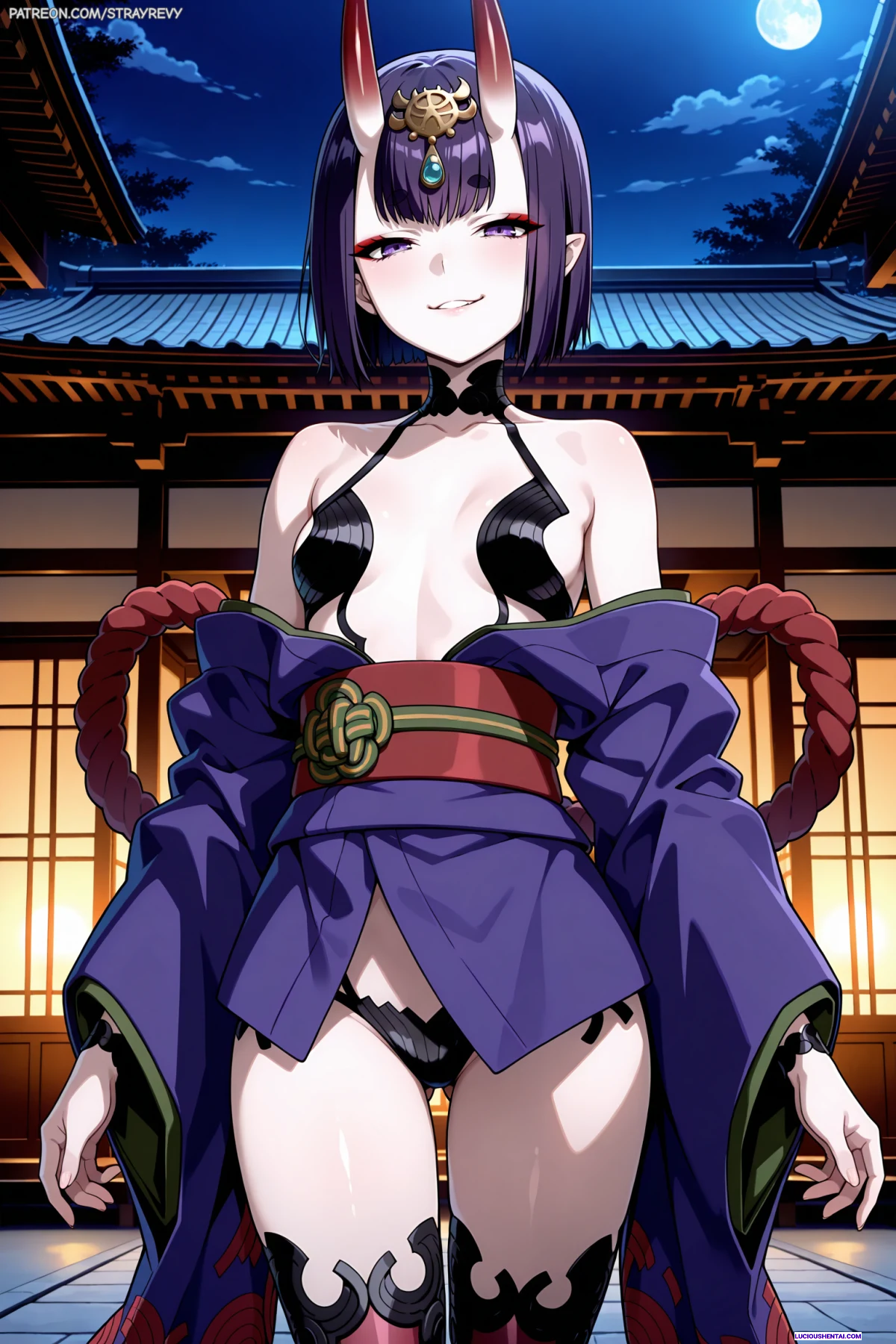 Shuten Douji's Horny Fate/Grand Order Fuck by StrayRevy
