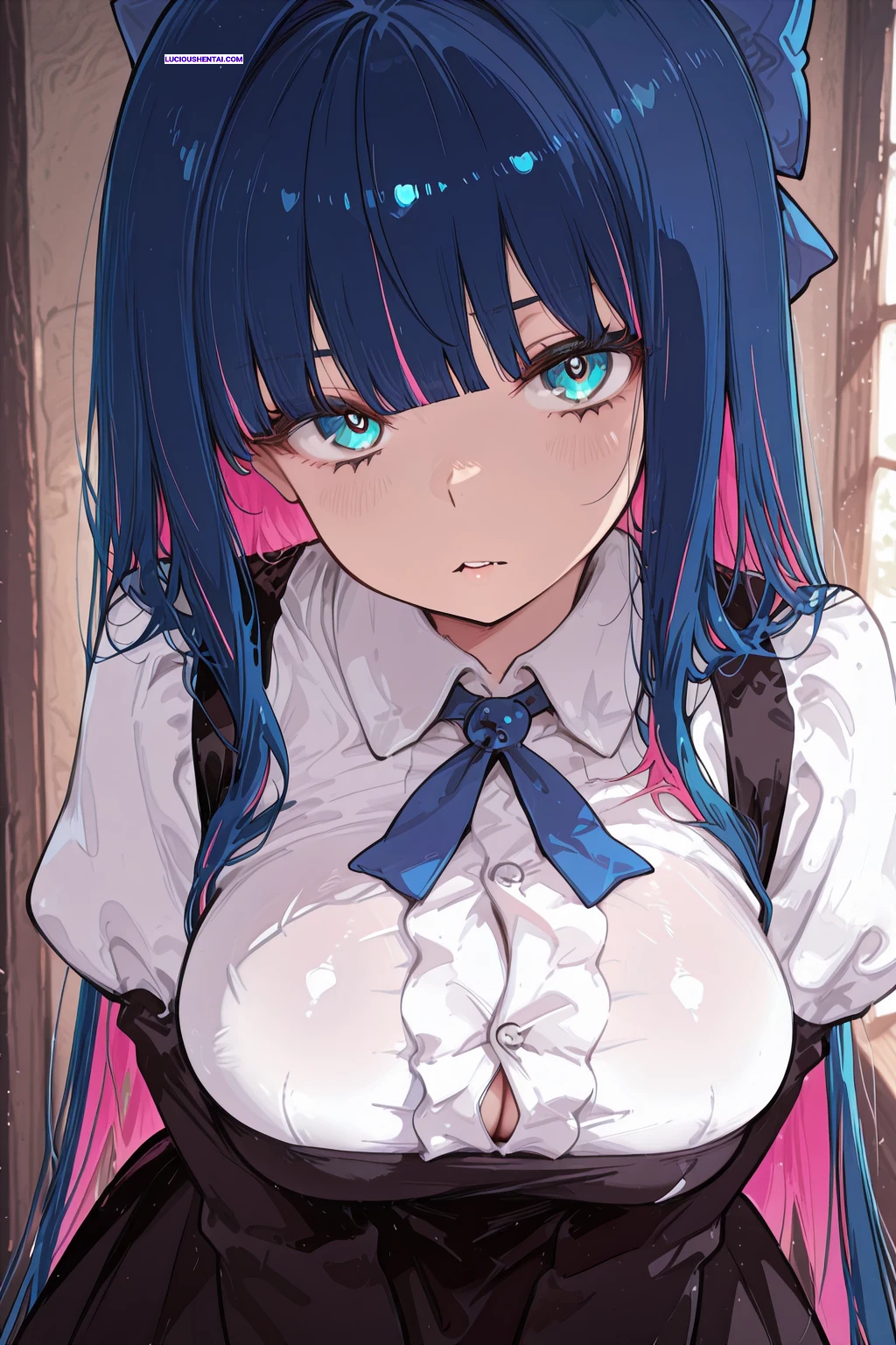 Crank Rails Stocking Anarchy in Panty & Stocking Hentai