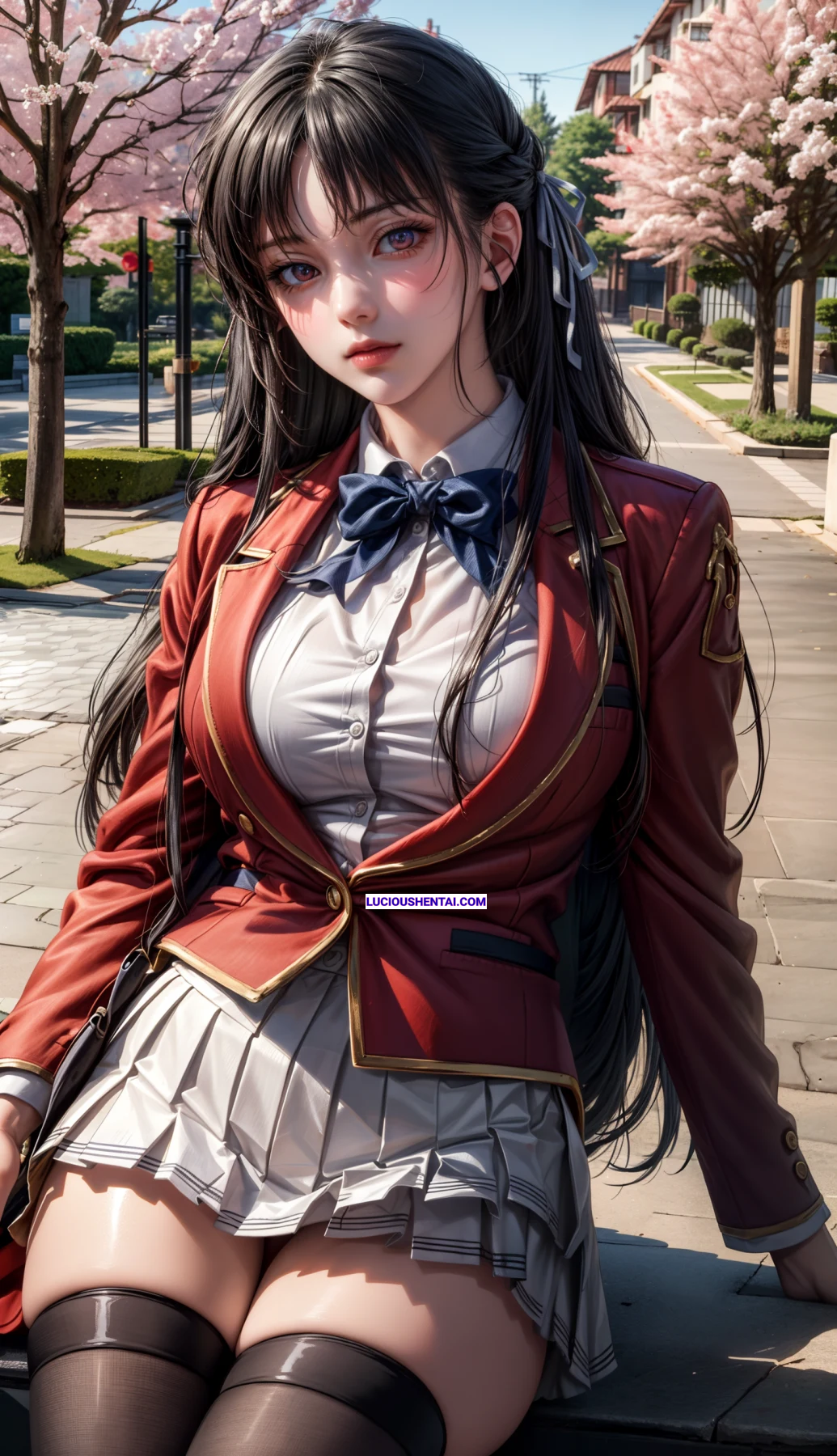 Busty Suzune Horikita Fucked in 2K by RaidenMikasa