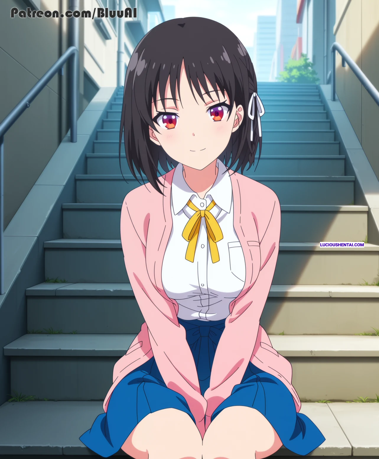 Suzune Horikita's Elite Classroom Sex Hentai by Bluu AI