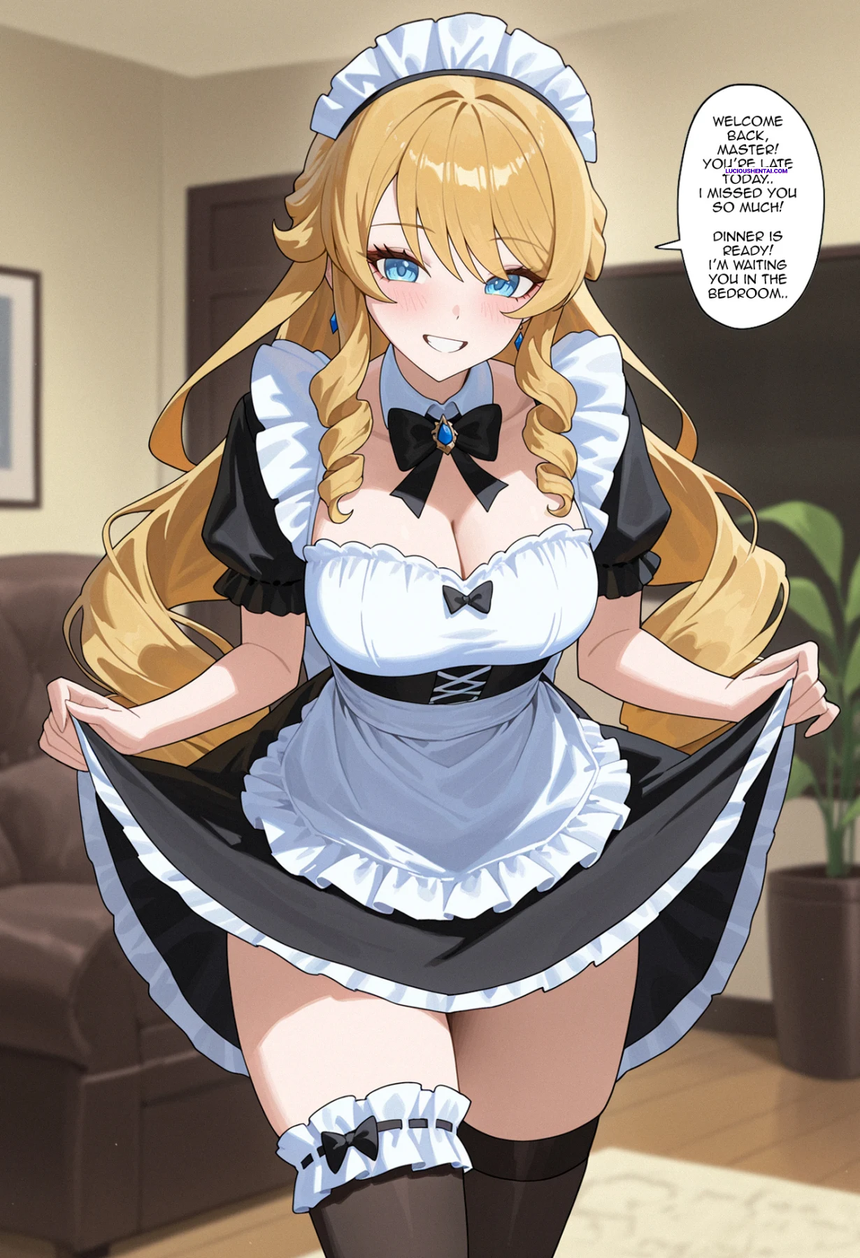 Navia Fucked Senseless in Genshin Impact Hentai Orgy