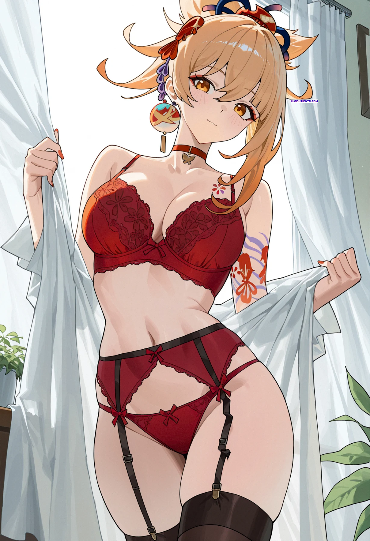 T3 Yoimiya Banged Wild in Genshin Impact by Gayuchi