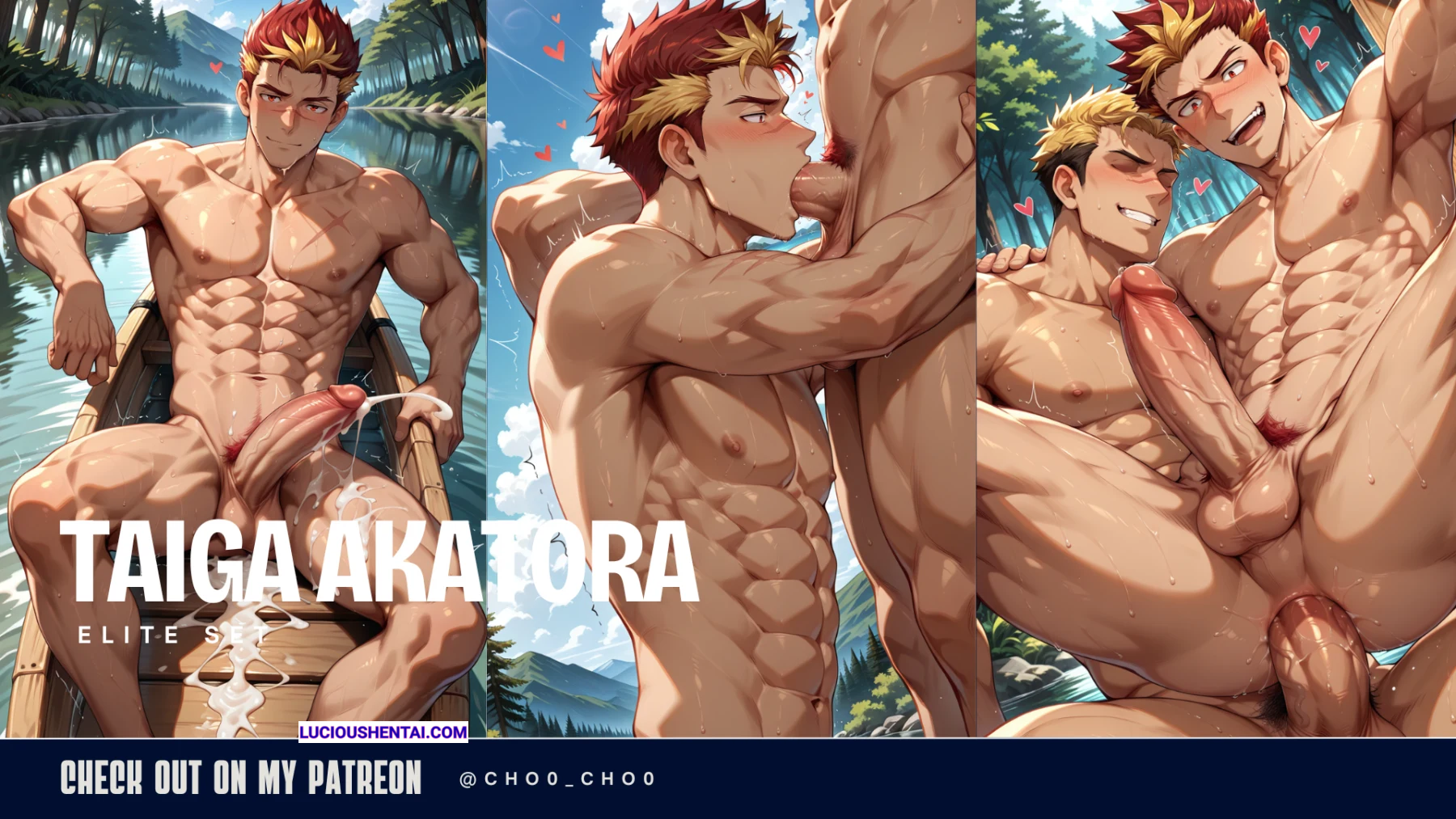Insane Taiga Akatora Camp Buddy Sex Orgy by Cho0_ch0