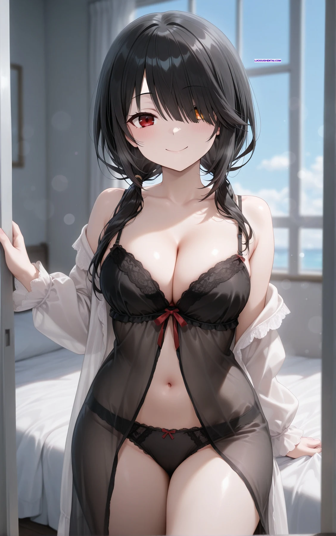 Tokisaki Kurumi's Naughty Lingerie Seduction Exposed