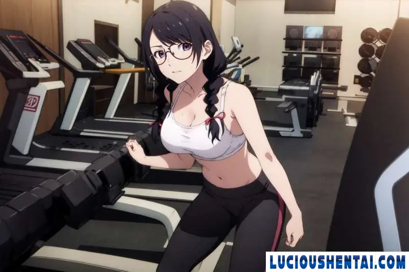 Tsubasa's Steamy Moments at the Gym